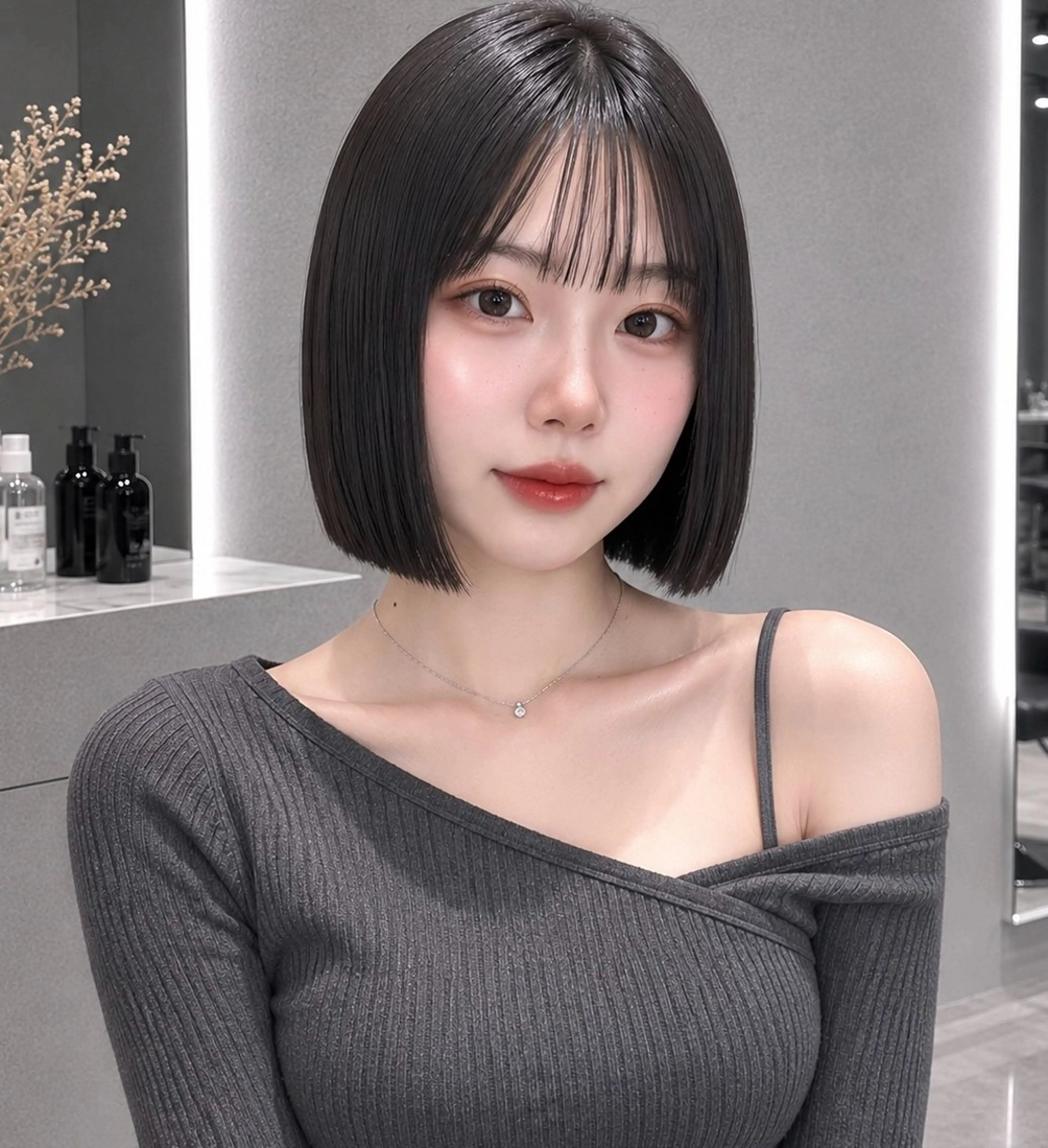ショート カラー カット ヘアカラー トリートメント 髪質改善/レイヤー /透明感カラー/真央のヘアスタイル