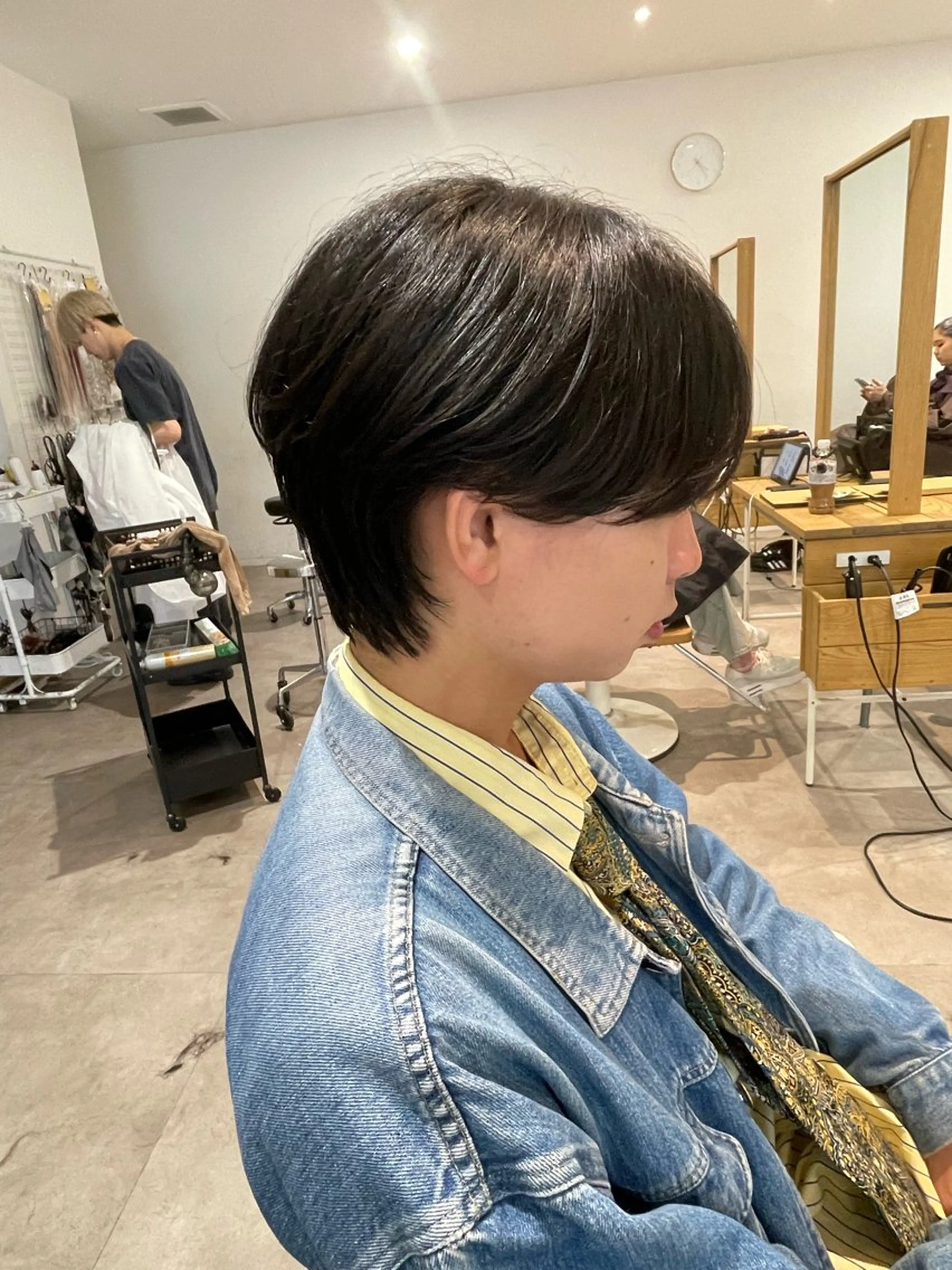 ミディアム 樋口 令惟のヘアスタイル