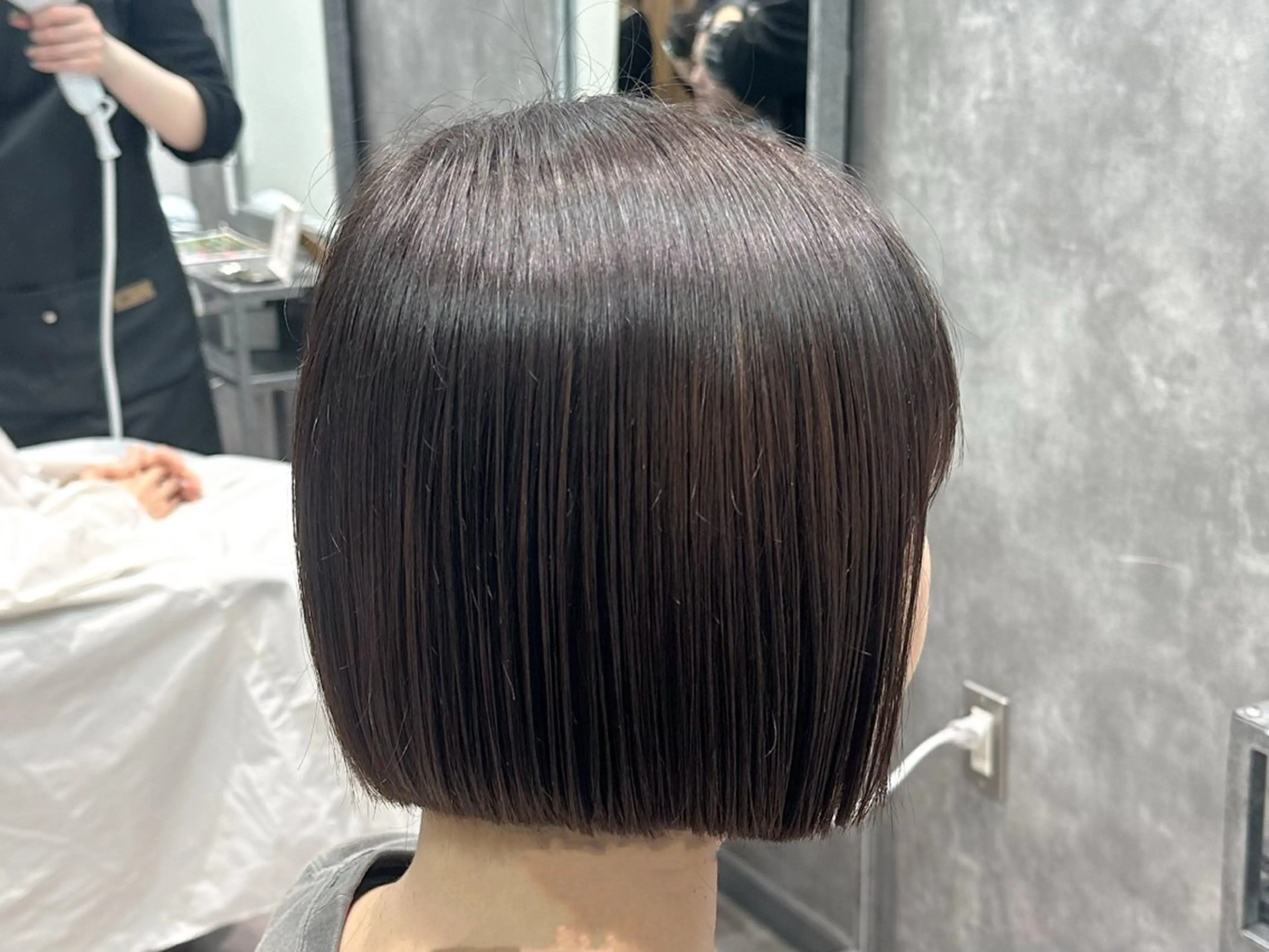 ミディアム カラー 似合わせボブ 🌻 北澤七海のヘアスタイル