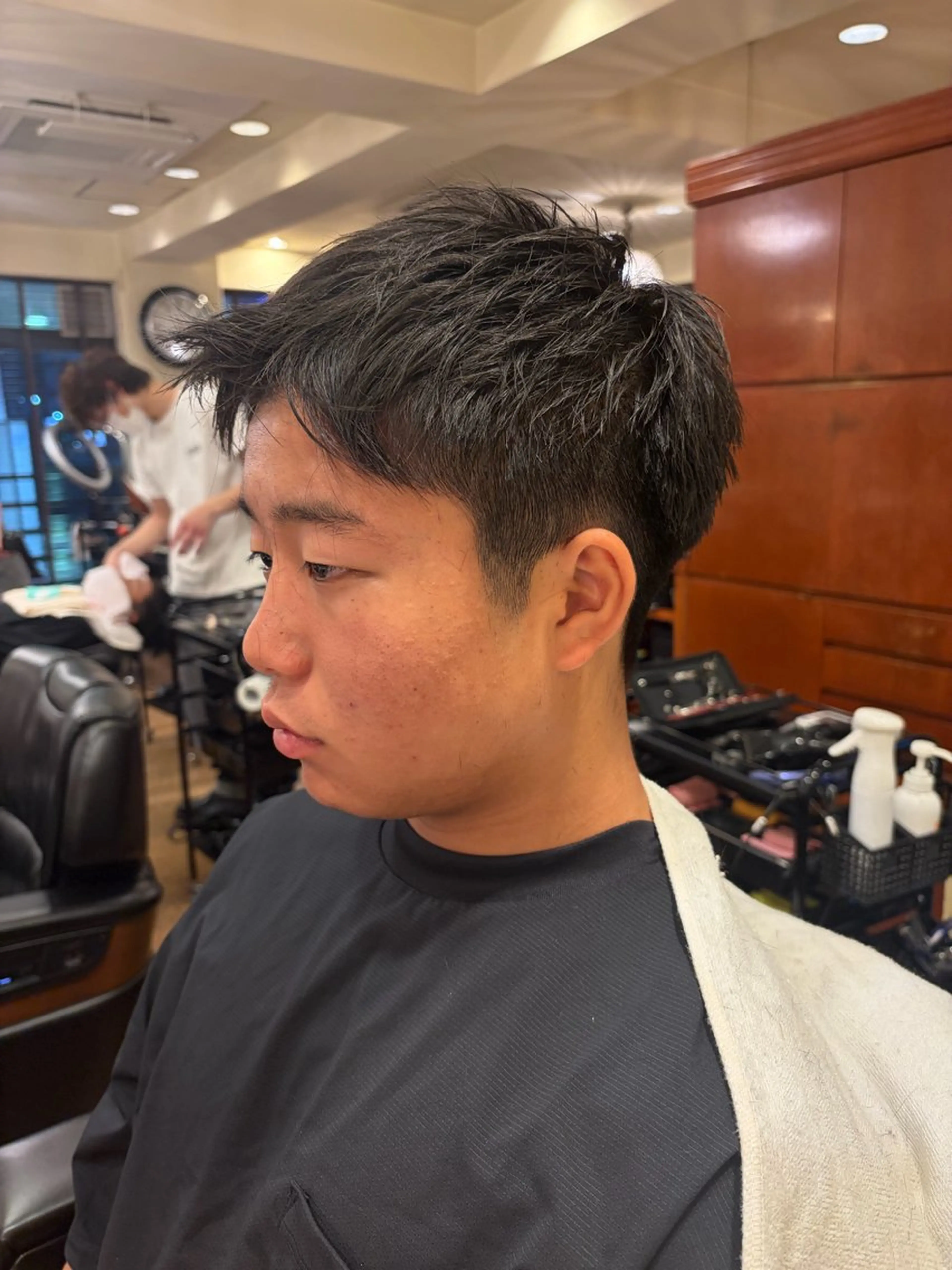 メンズ ツーブロック 森田 凜太郎のヘアスタイル