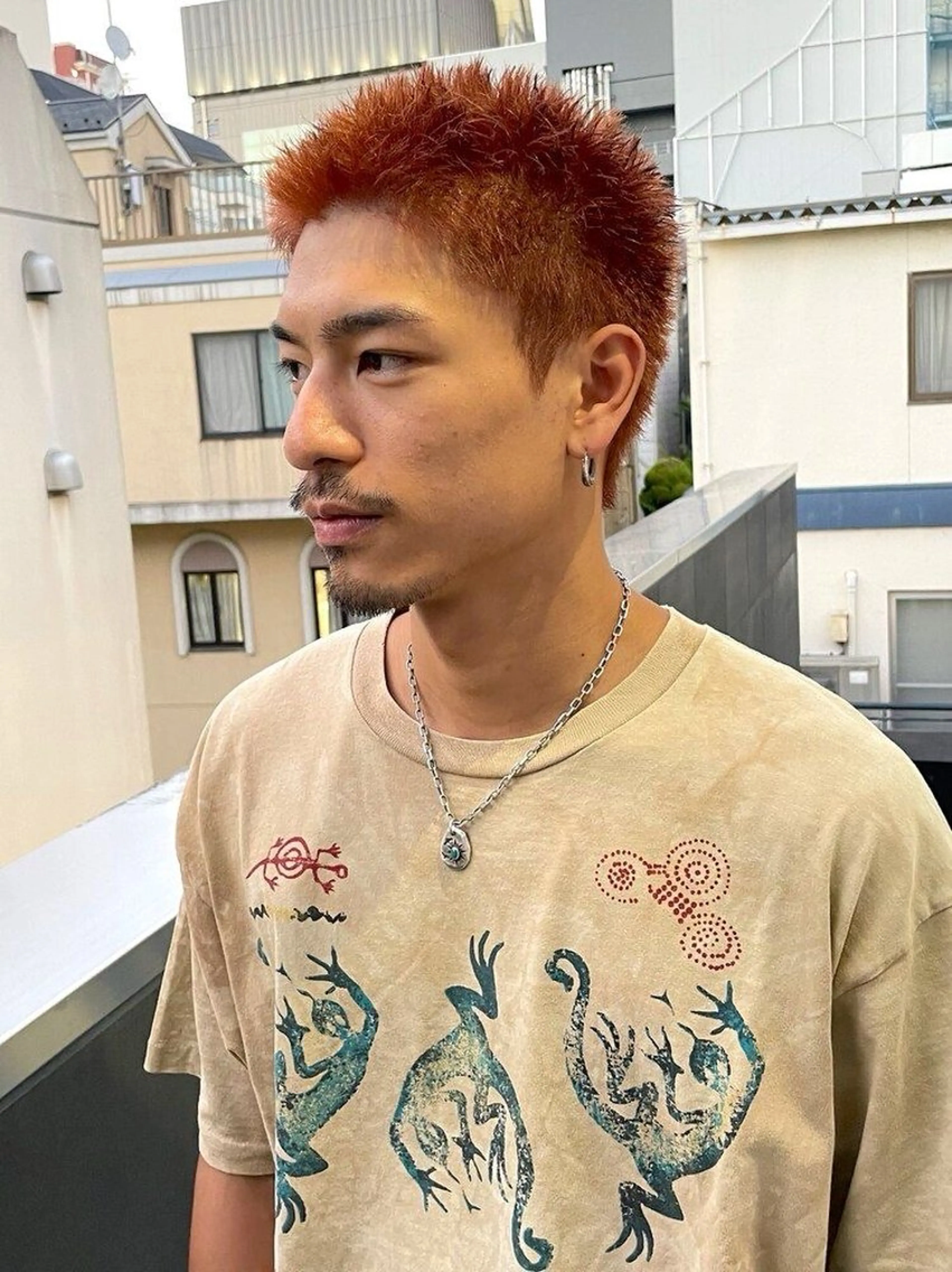 🔥メンズ限定🔥【MILBON COLOR DIPROMA取得◎】カット+艶カラー+ダメージ補修トリートメントの写真