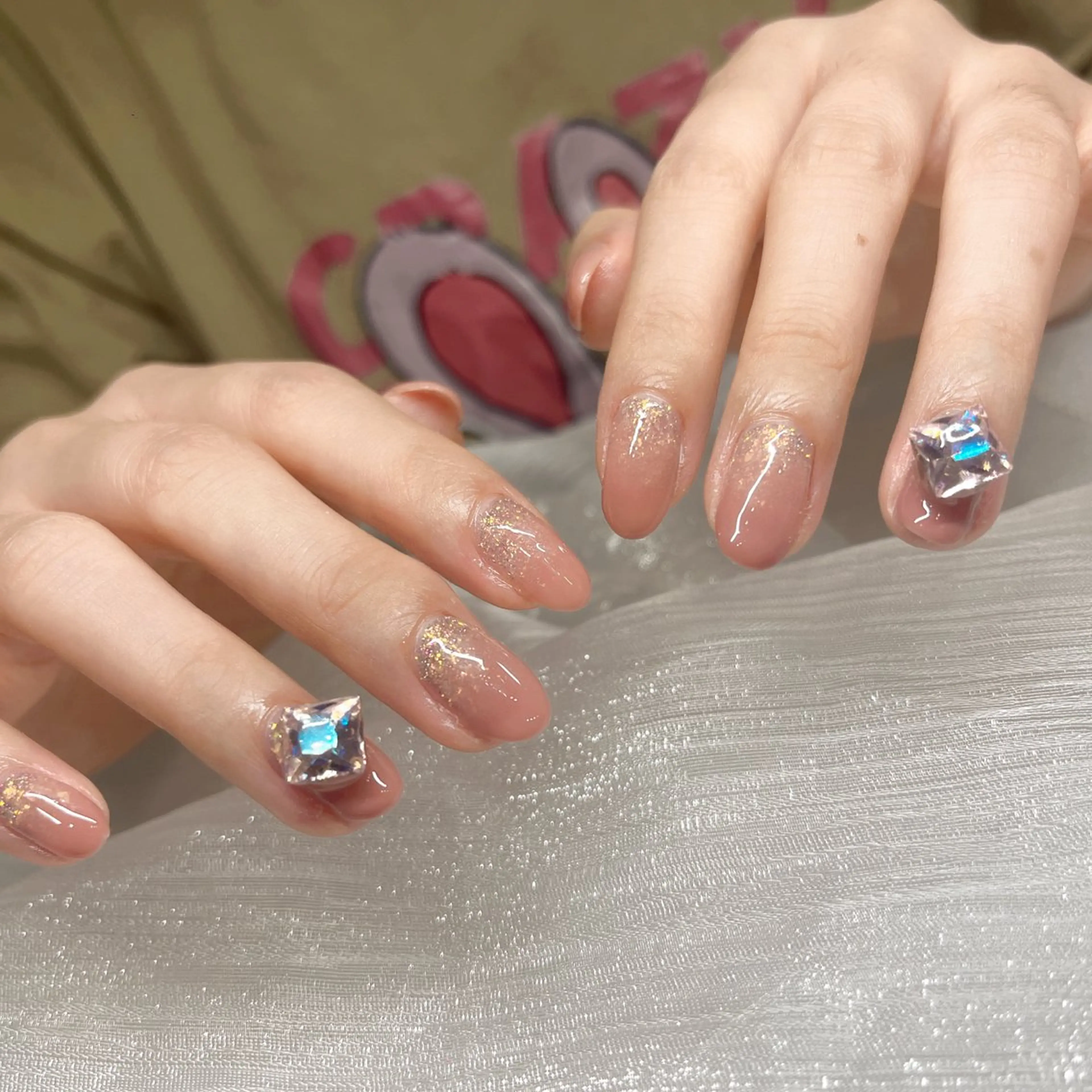 ネイル 小 羽のネイルデザイン