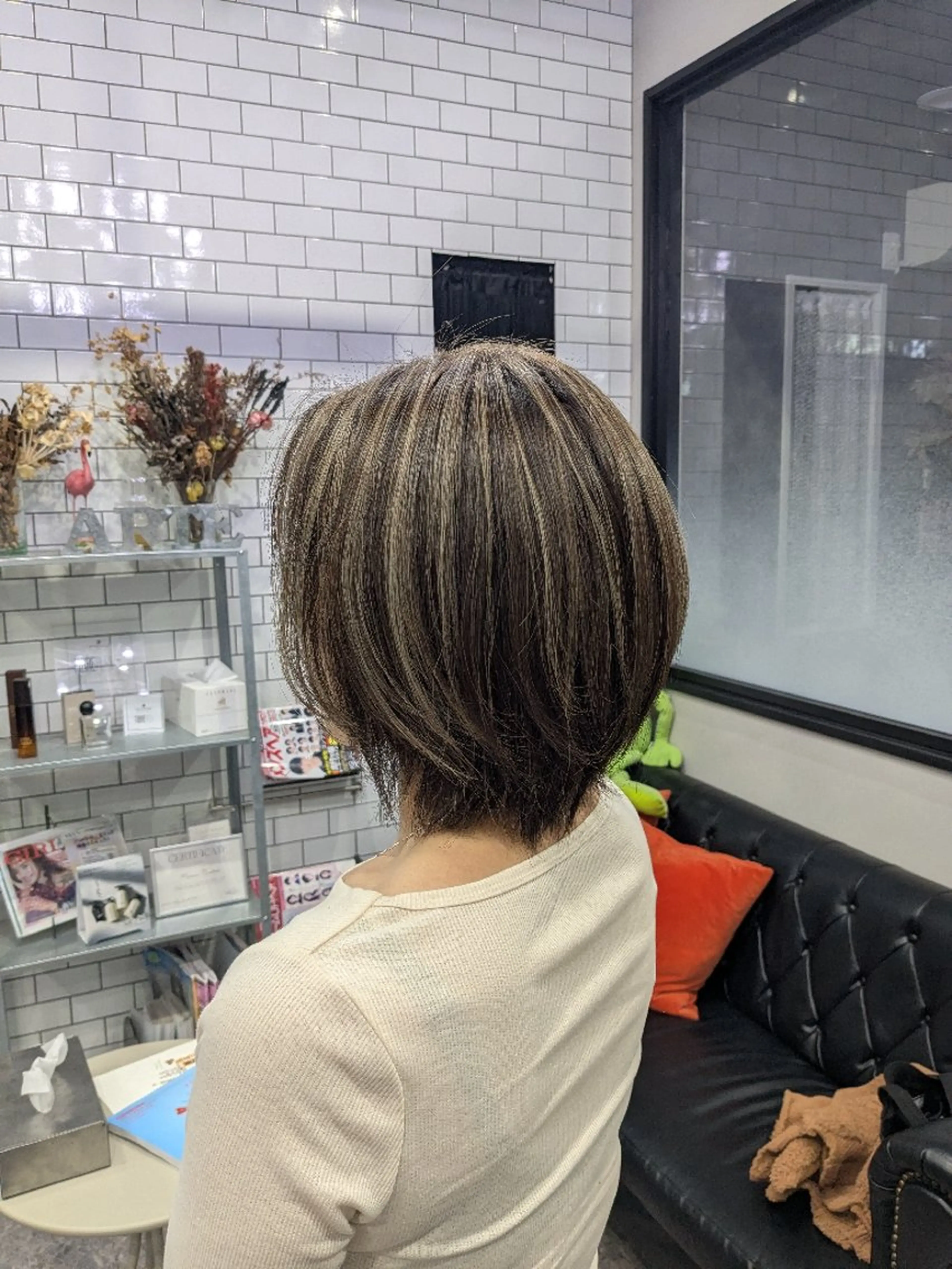 カラー 多田 遥香のヘアスタイル