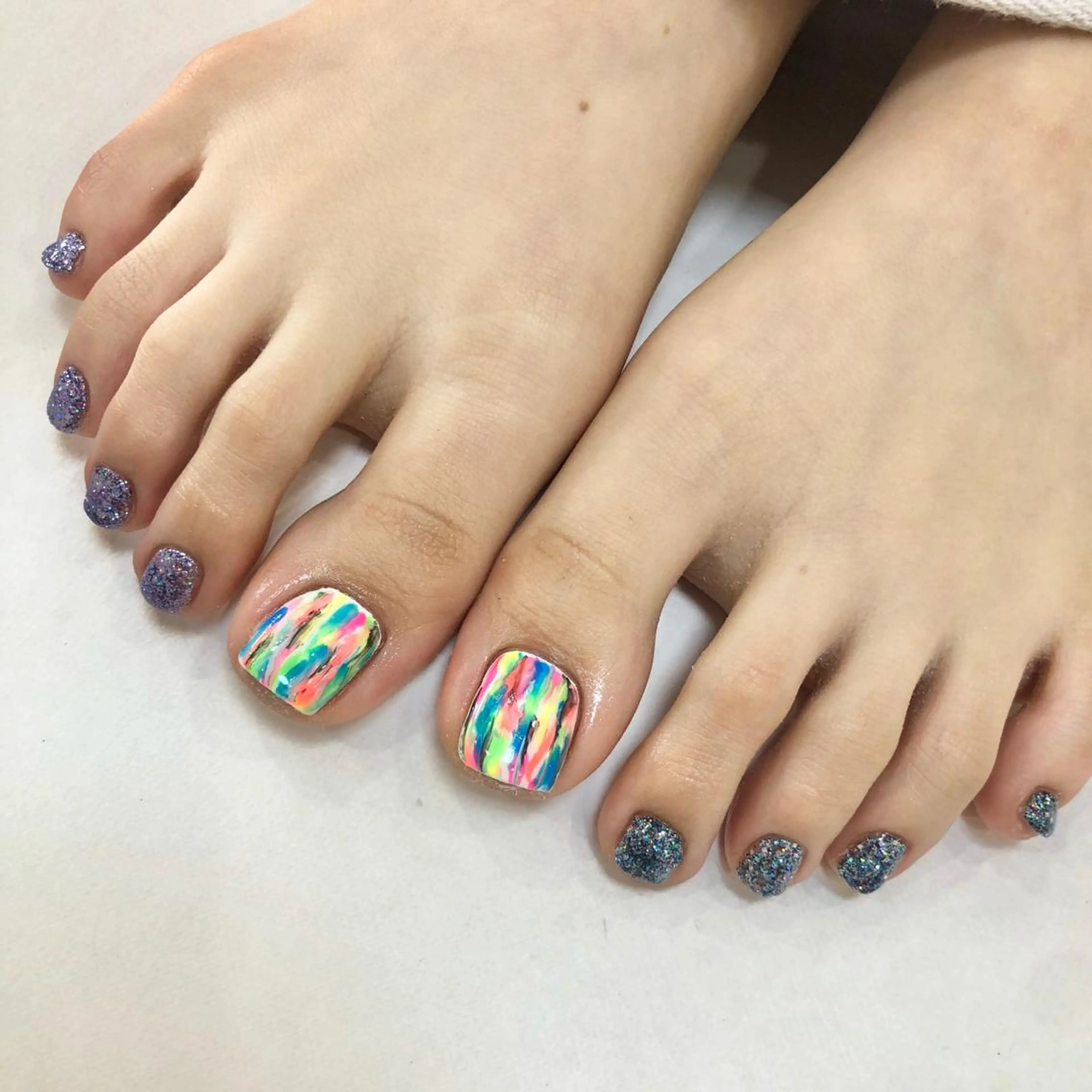 ネイル フットネイル ハンドネイル フットネイル 🎀AYAKO 🎀中韓ネイルのネイルデザイン