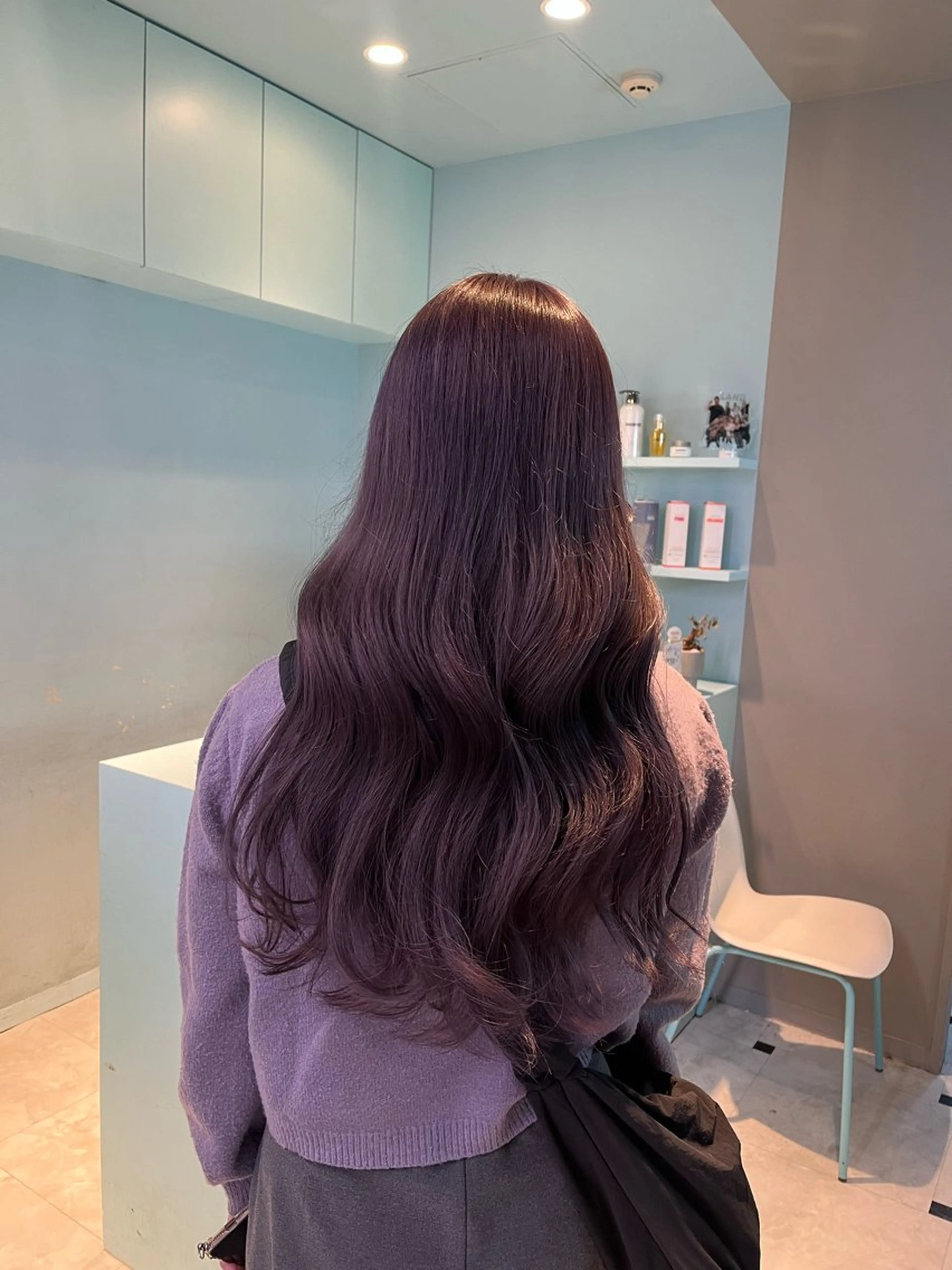 ロング カラー ヘアカラー トリートメント ブリーチカラー 🩵MIZUKIのヘアスタイル