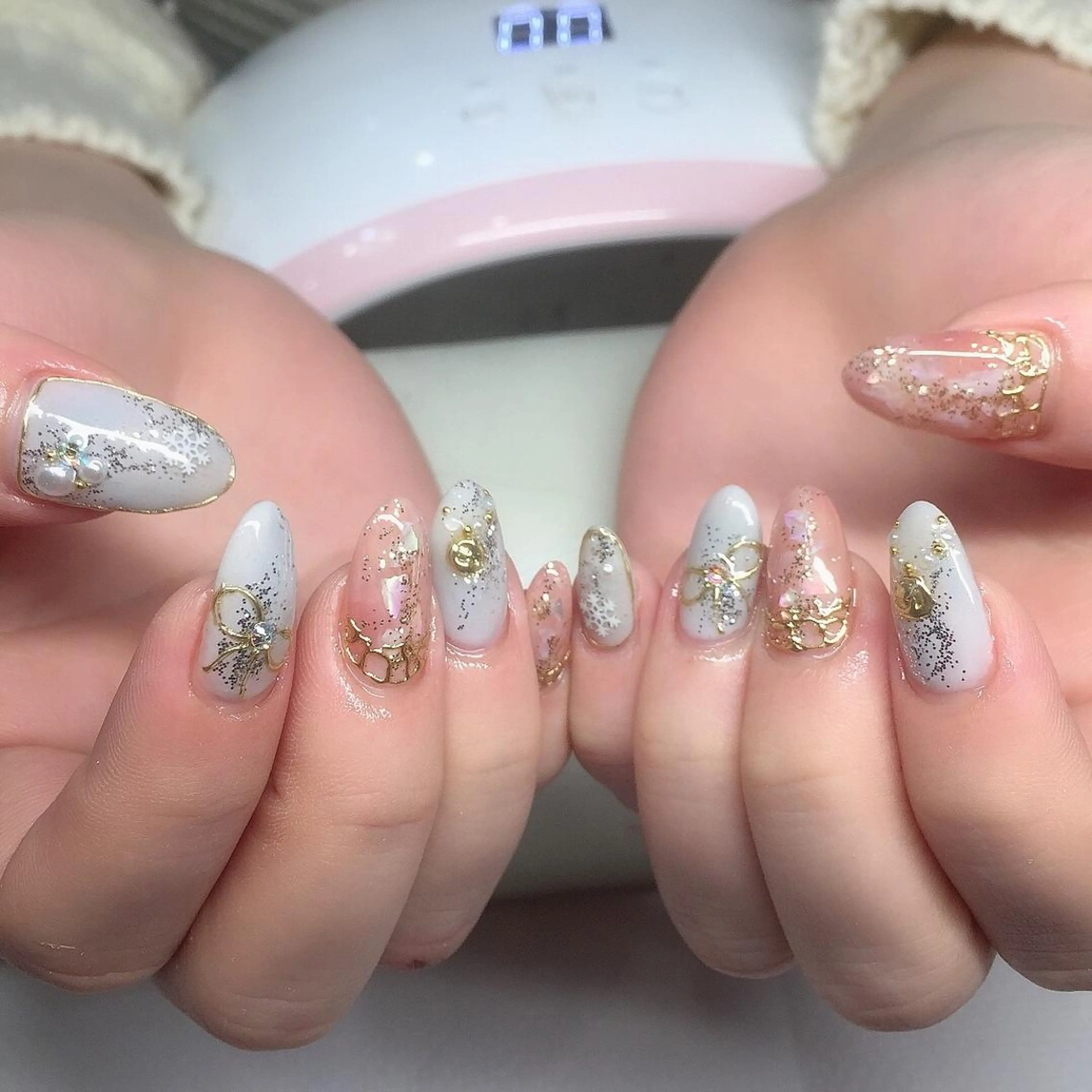 ネイル アートネイル 持ち込み ガール ネイルサロンのネイルデザイン