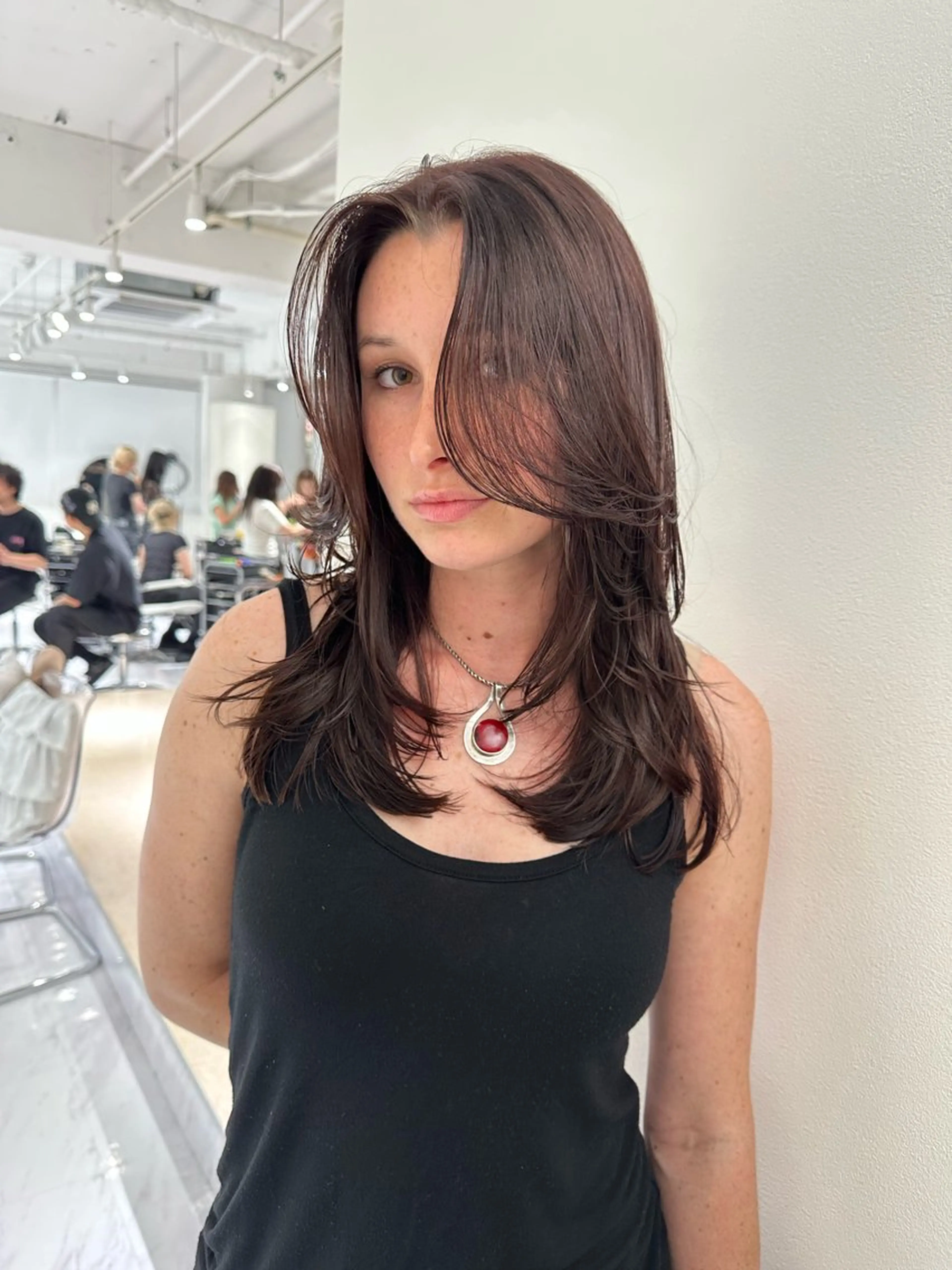 ロング カット 上野/海外hair/ レイヤー/Anriのヘアスタイル