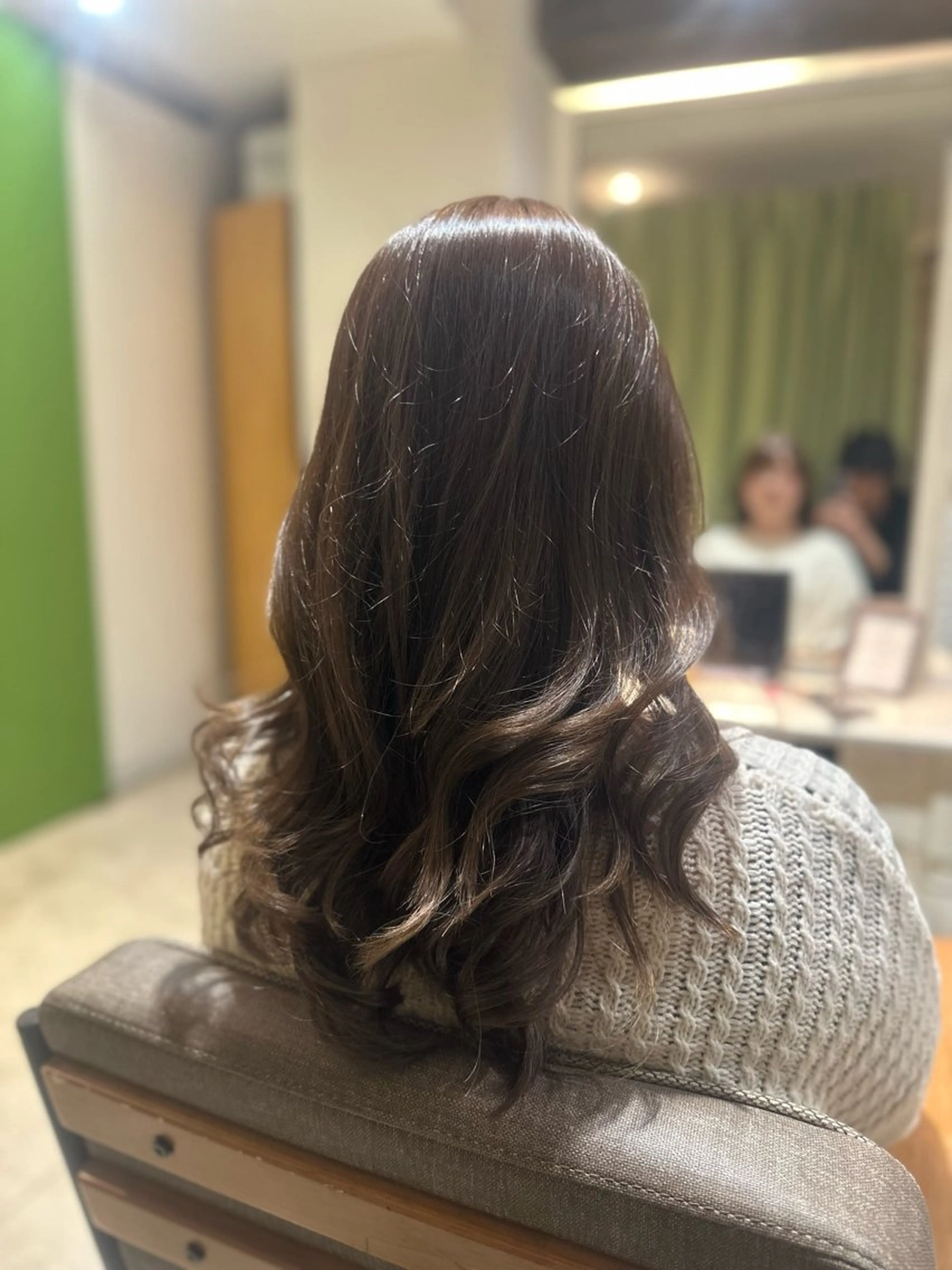 透明感抜群カラー➕トリートメント👑特別価格✨の写真