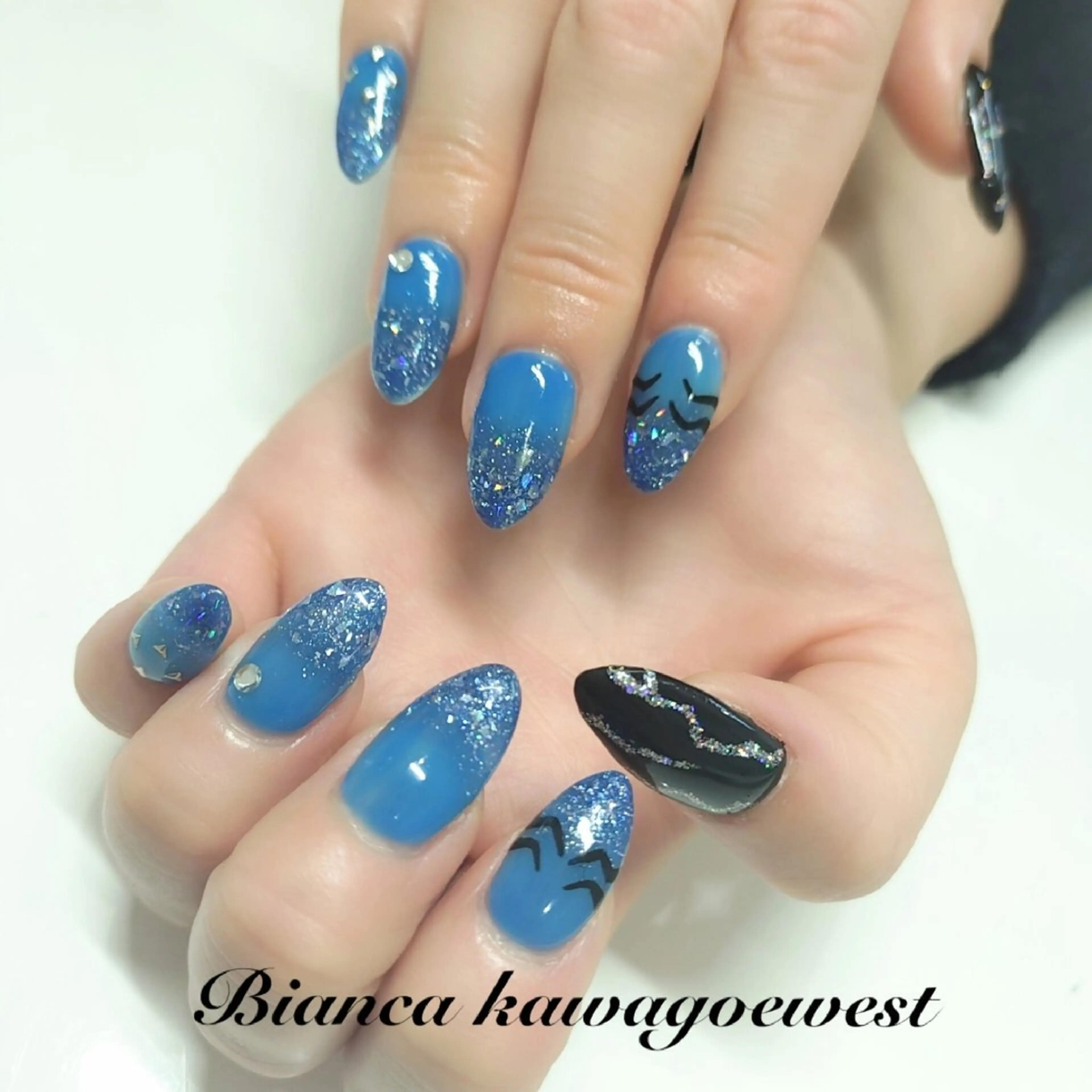 ネイル 持ち込み Bianca川越西口 Oguraのネイルデザイン