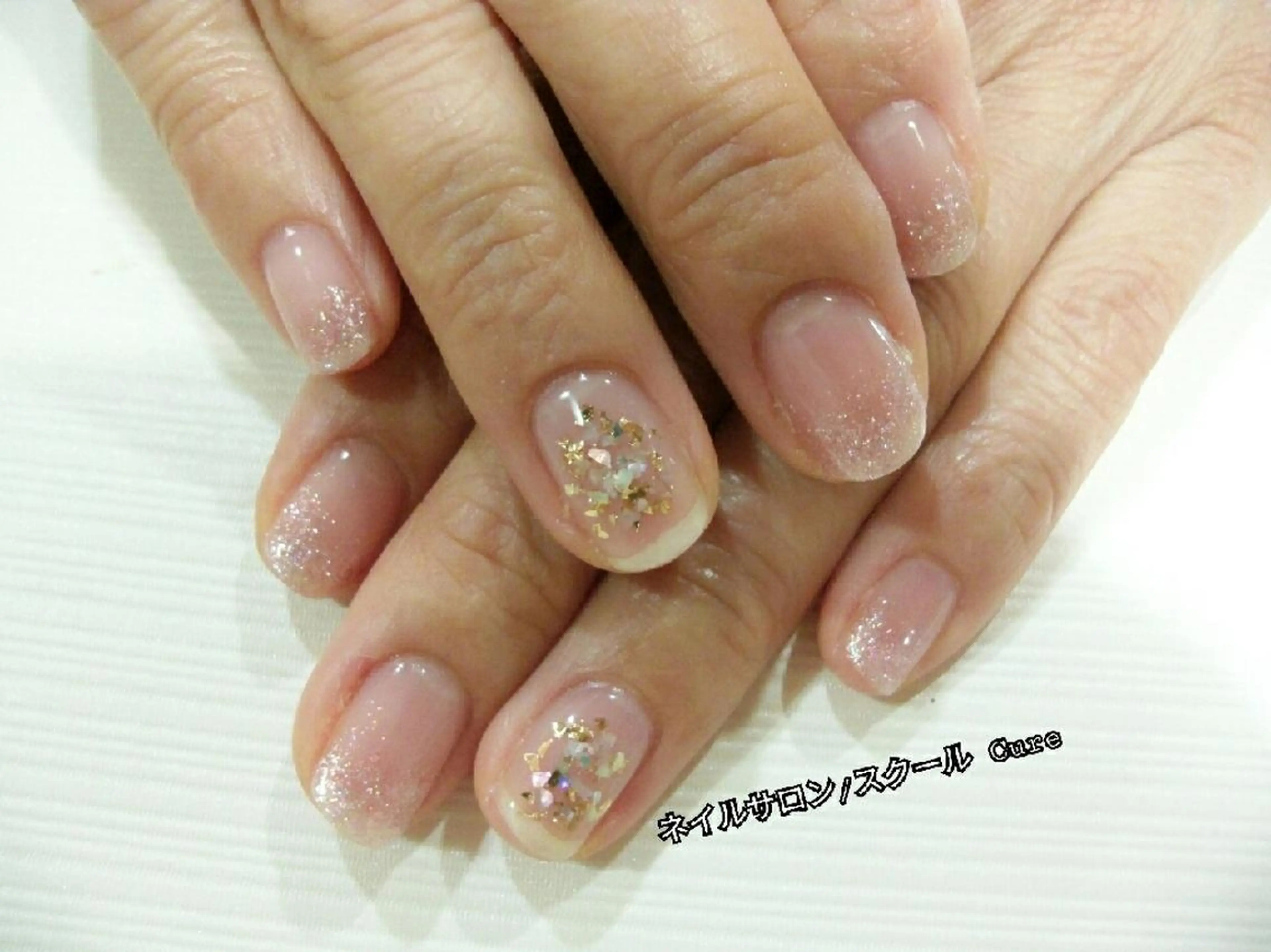 ショート ネイル ネイルサロン Cureのネイルデザイン