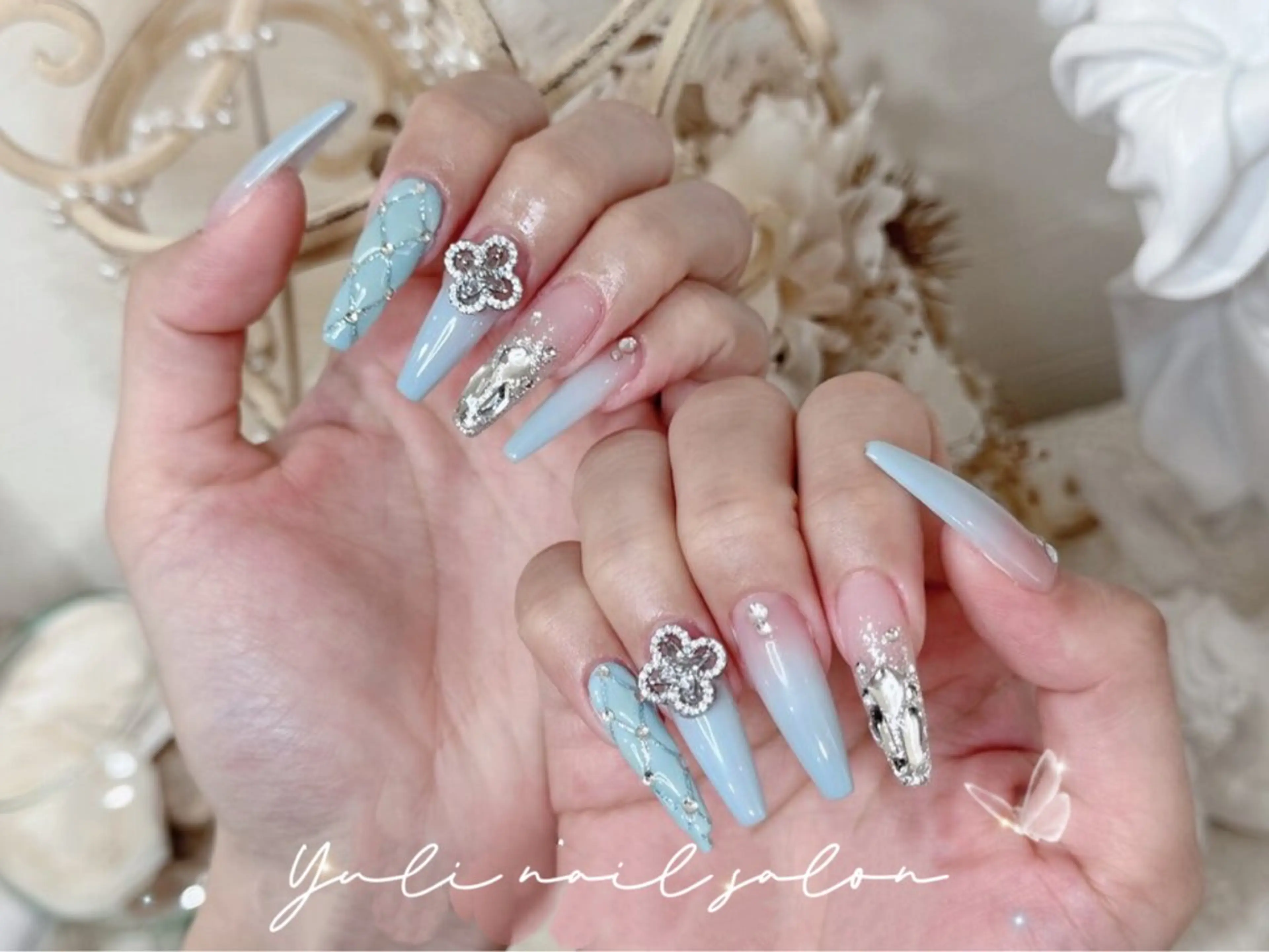 🦋【100種以上人気定額コース】Instagram/ワンホンネイルコースの写真