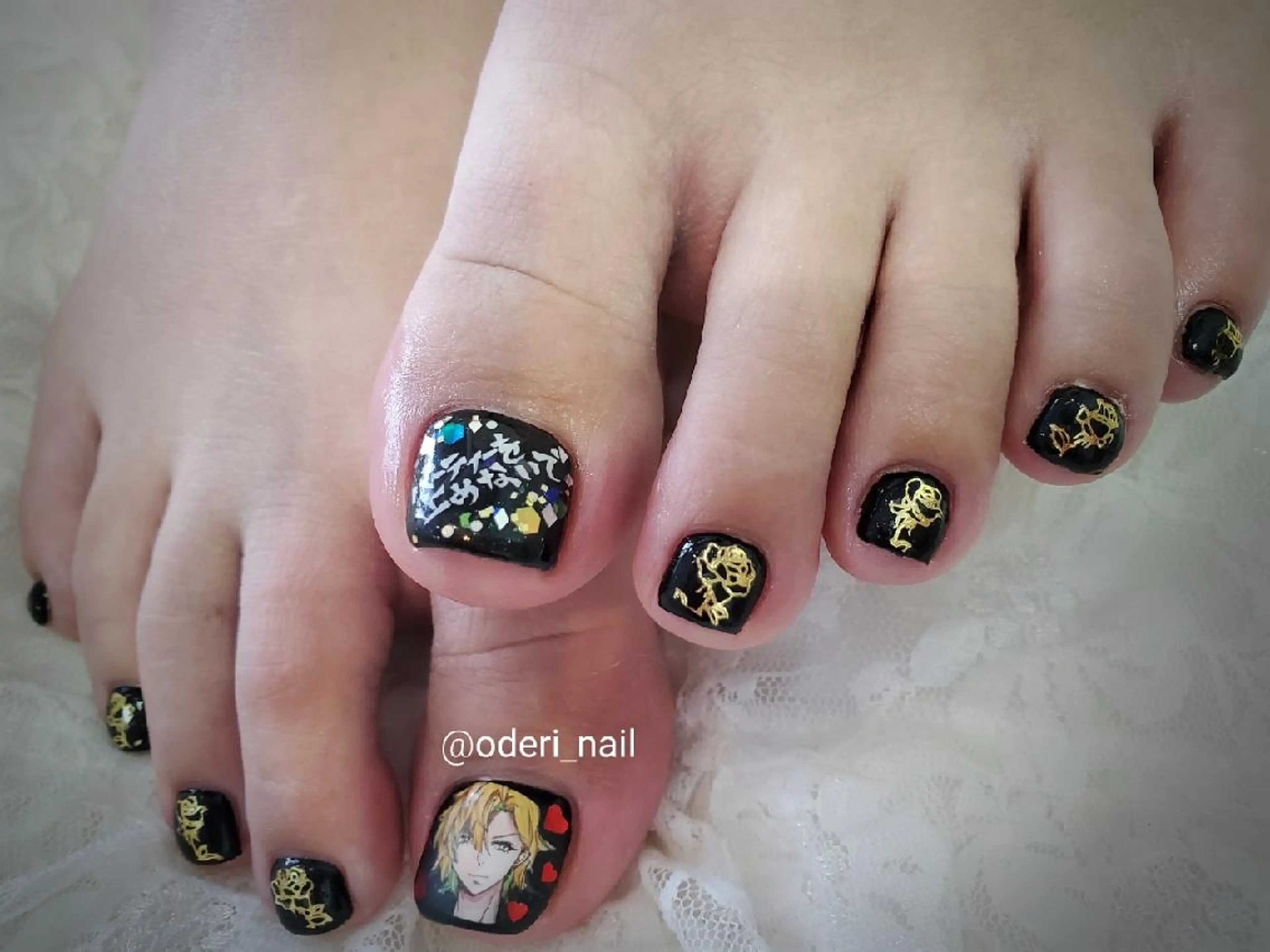 ネイル アートネイル フットネイル ジェルネイル 春ネイル おで@ oderi_nailのネイルデザイン