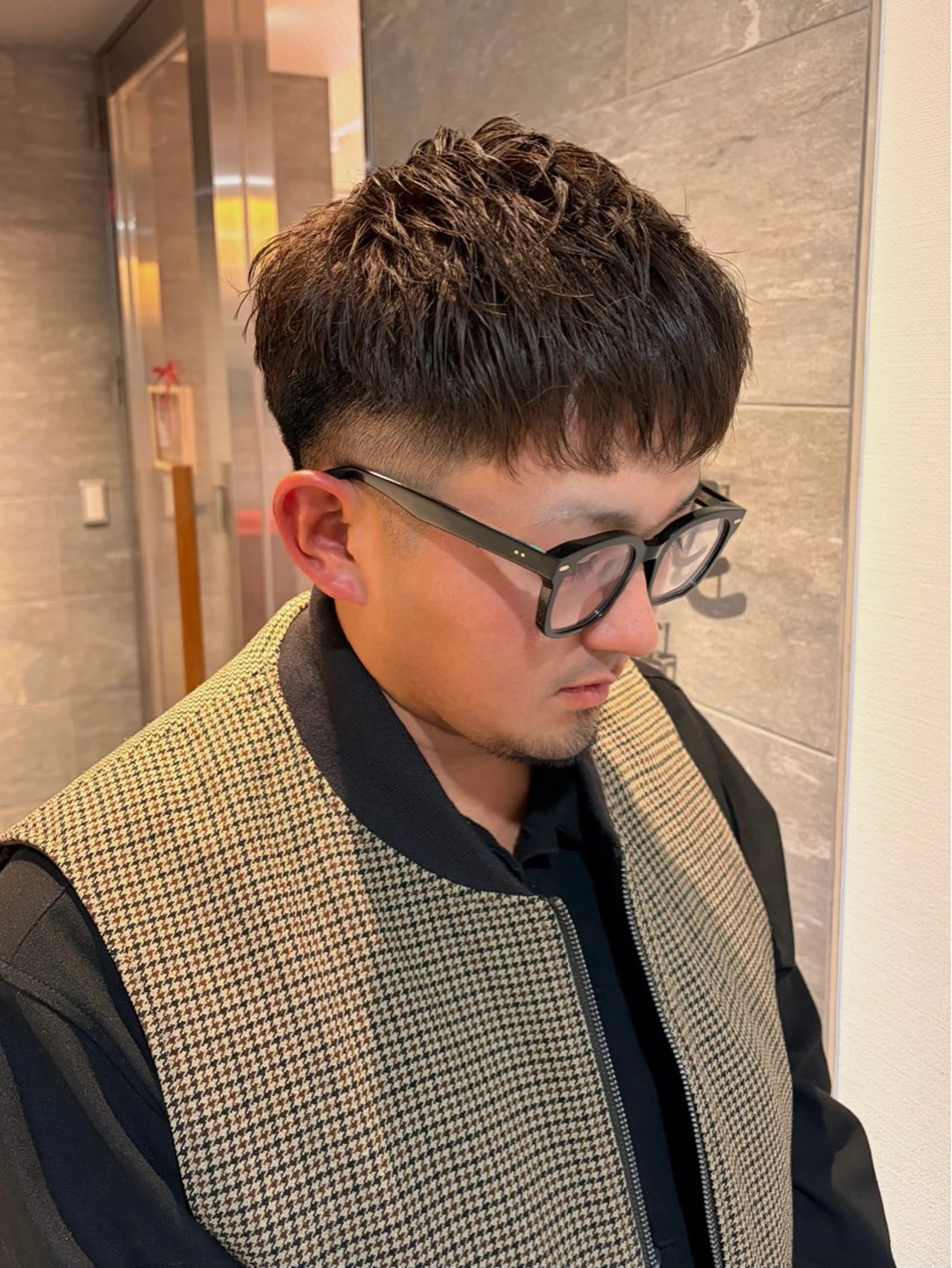 メンズ フェードカット カット ヘアカラー Yamada Ami🪐のヘアスタイル