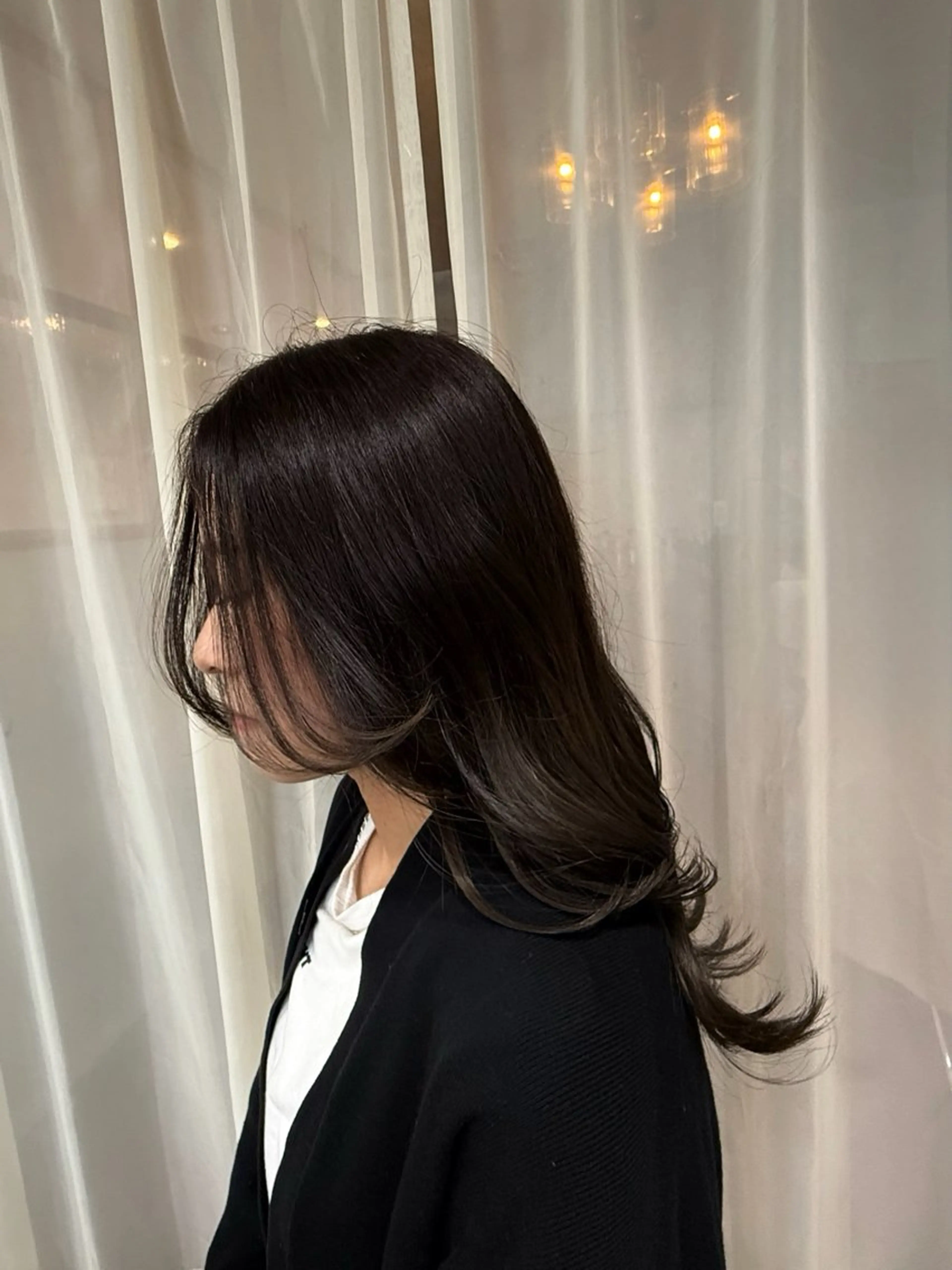 ロング カット ヘアカラー 木村 心海☆明石のヘアスタイル