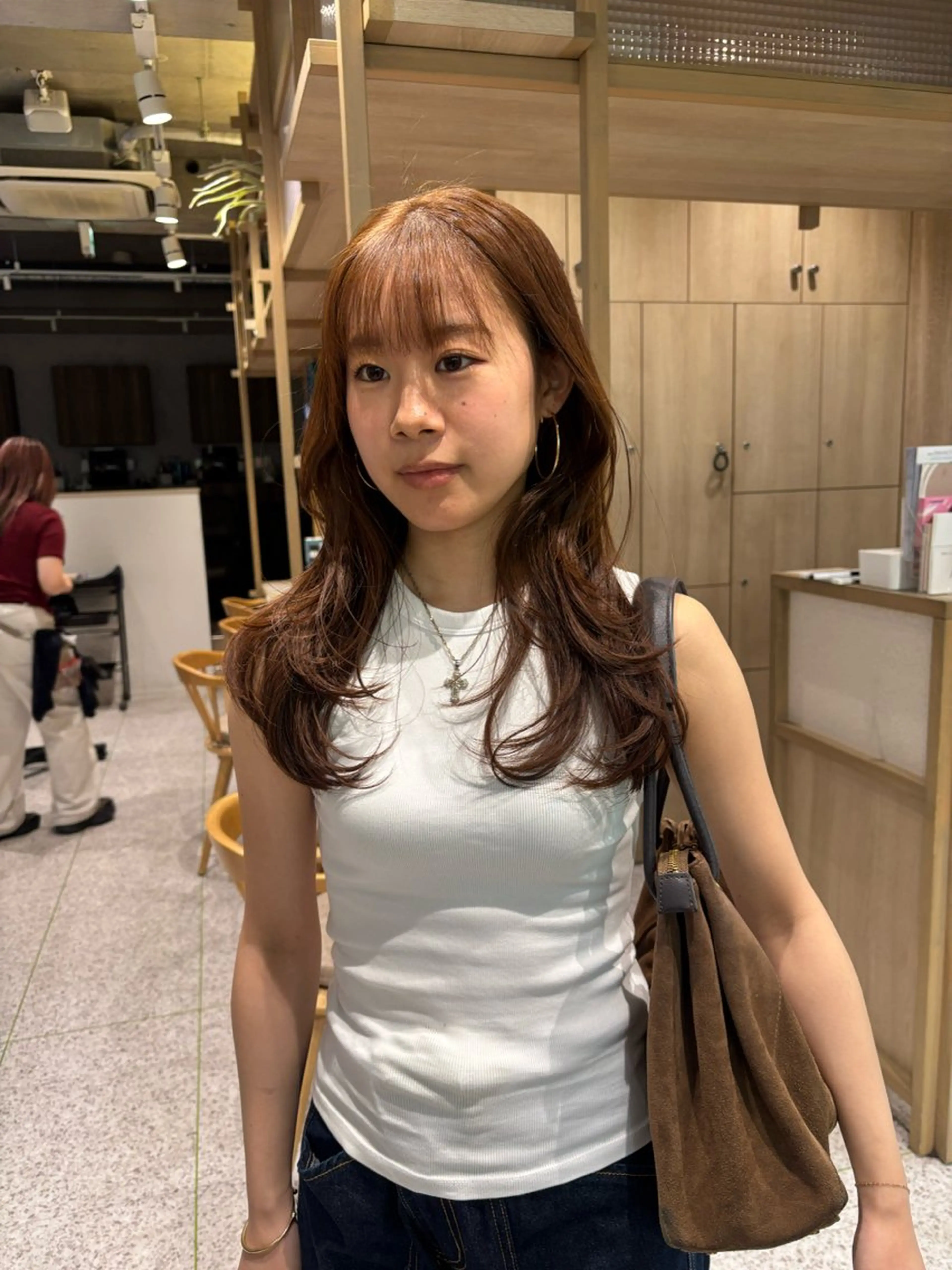 ロング 髪質改善 ヘアカラー トリートメント レイヤー/ボブ /メンズ🪩KAYOのヘアスタイル