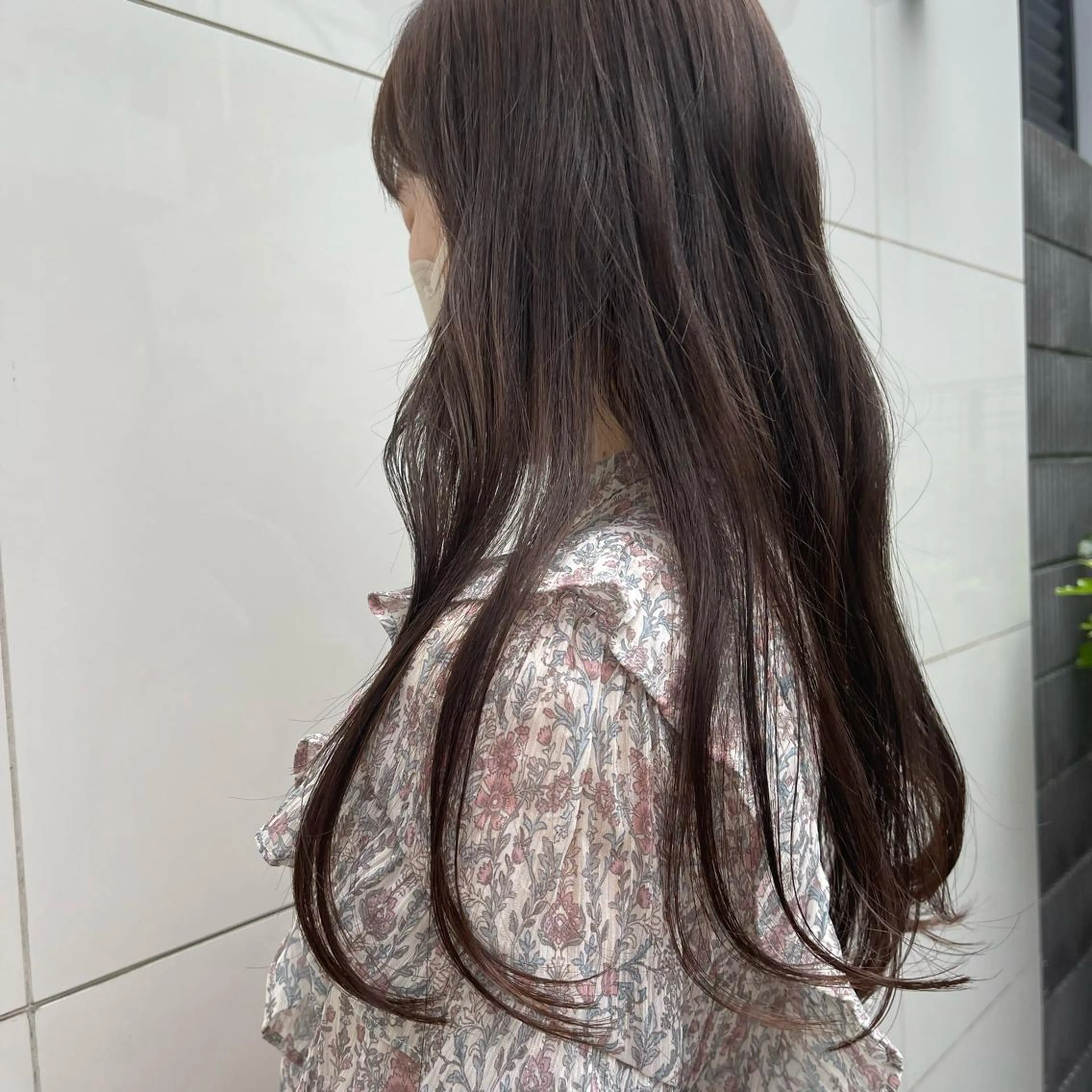 ロング カラー ヘアアレンジ 高井瑠華🌼 ストカールカット特化のヘアスタイル