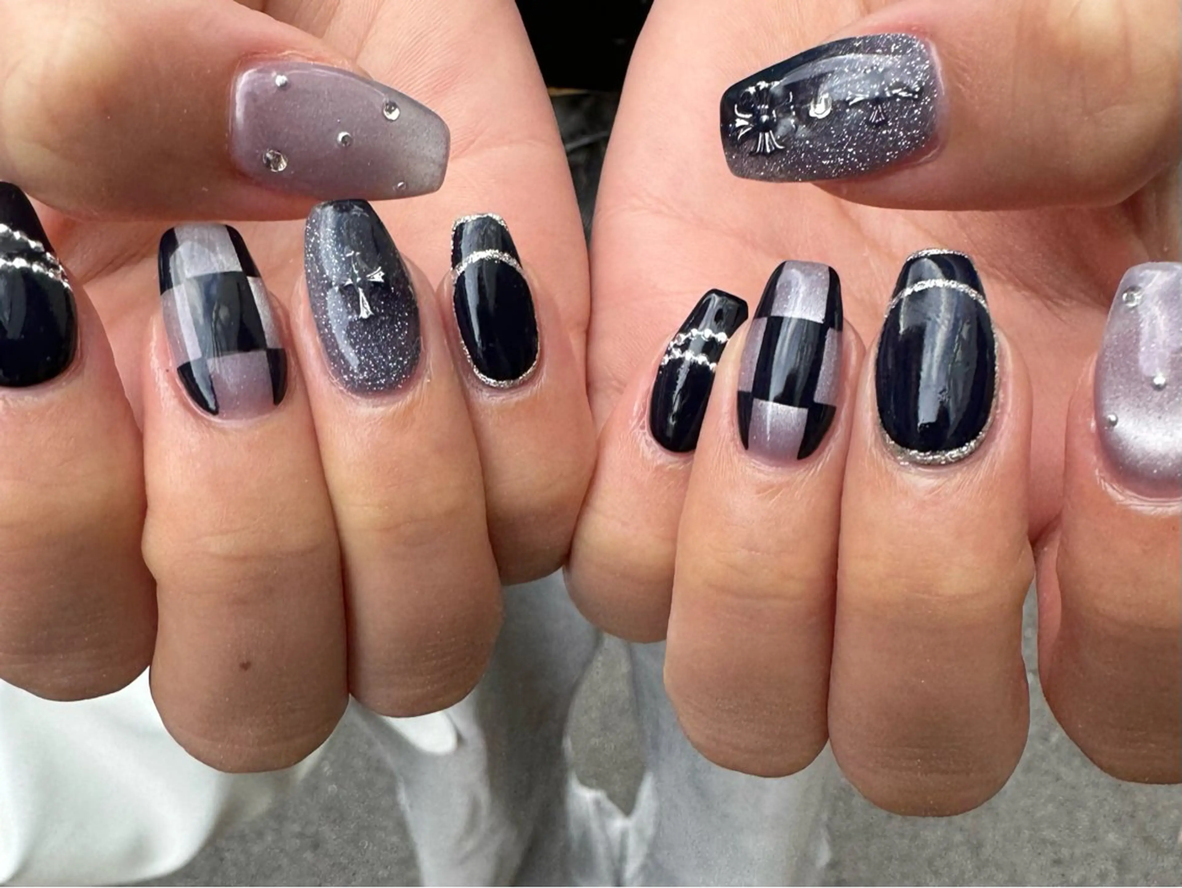 ネイル マグネットネイル MH_ Nailのネイルデザイン