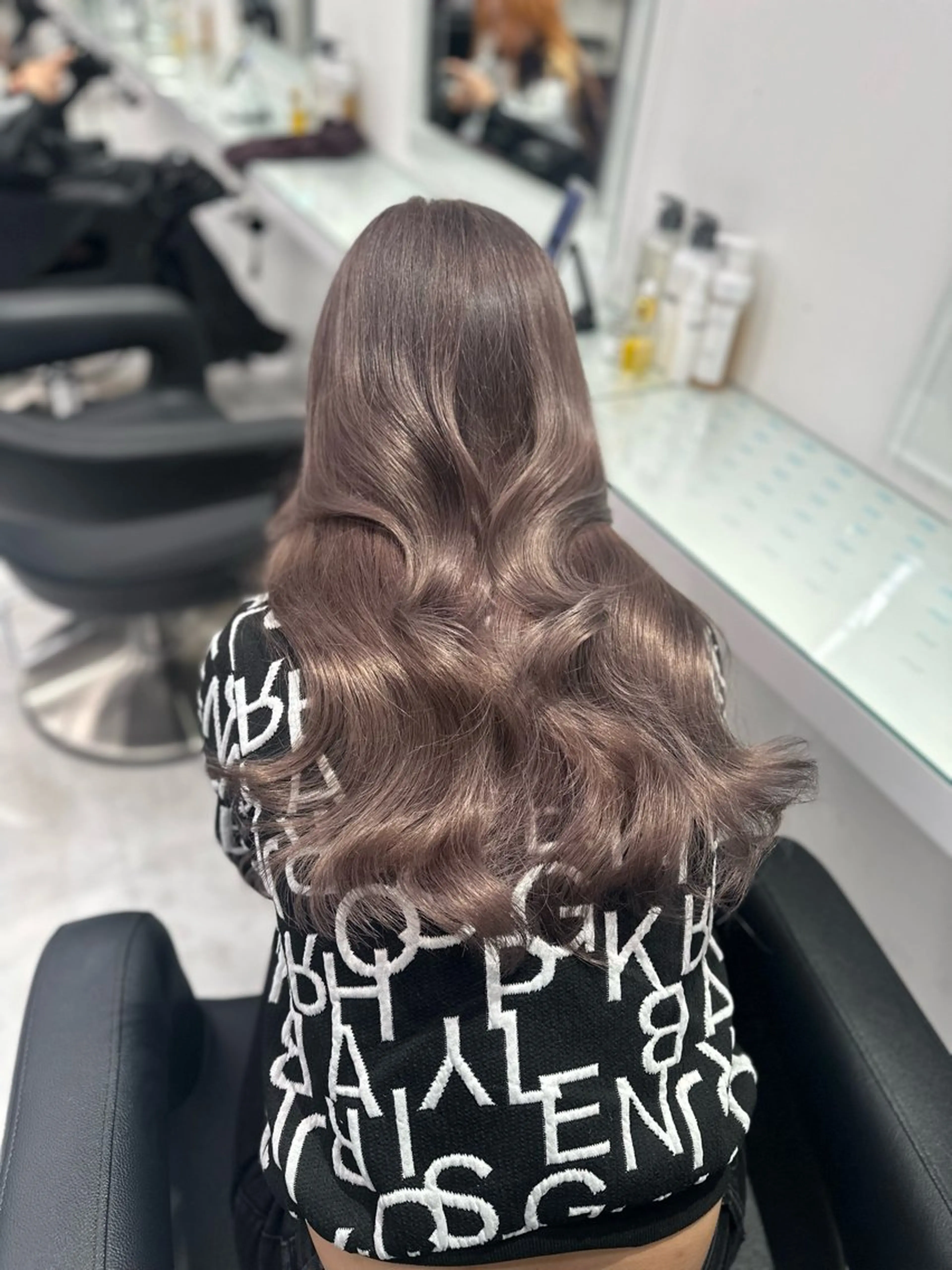 ロング カラー パーマ ヘアアレンジ メンズ ヘアカラー ♡ 𝐑𝐈𝐎♡のヘアスタイル