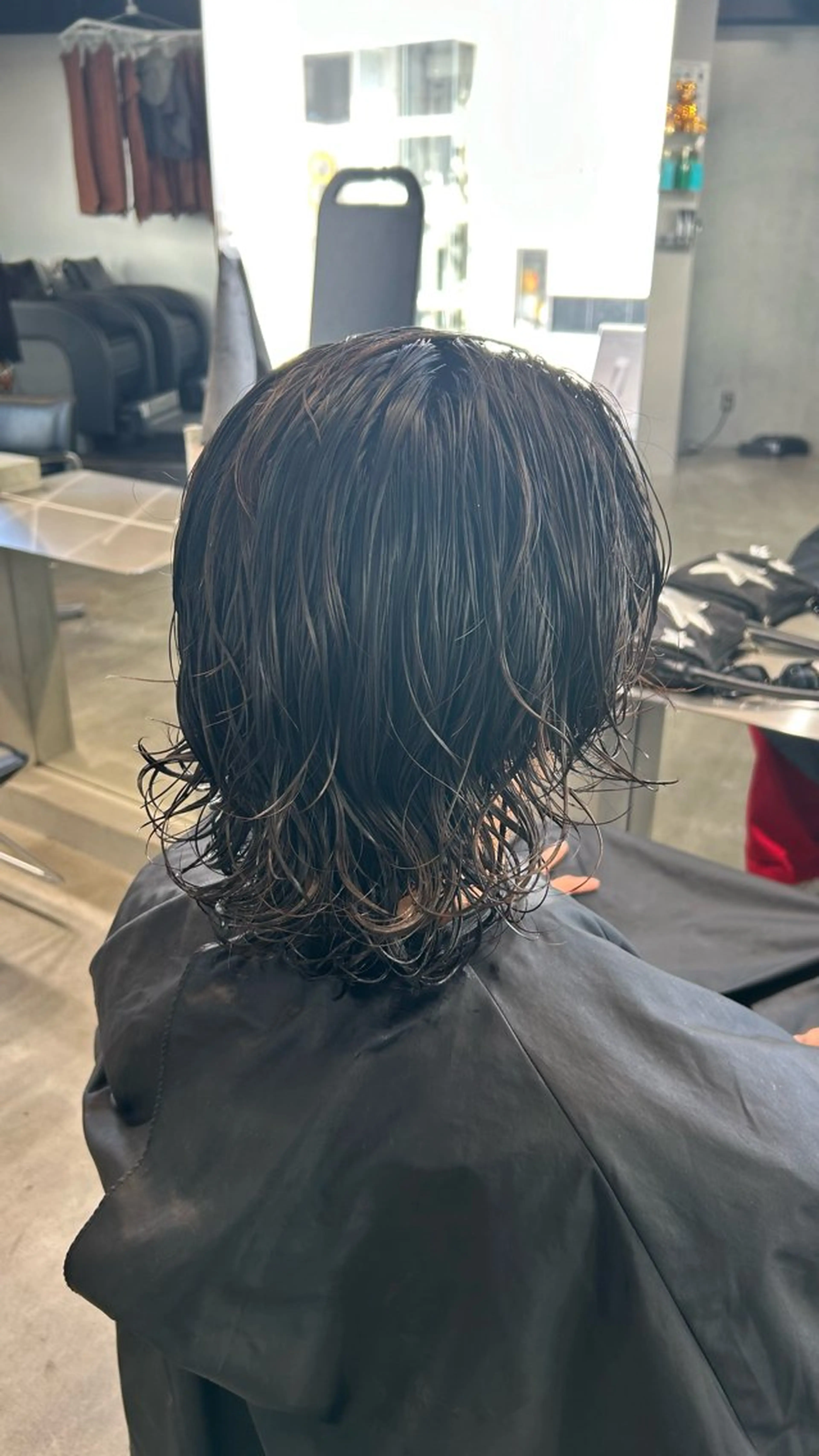 パーマ メンズ 藤平海音/fifth PARKのヘアスタイル