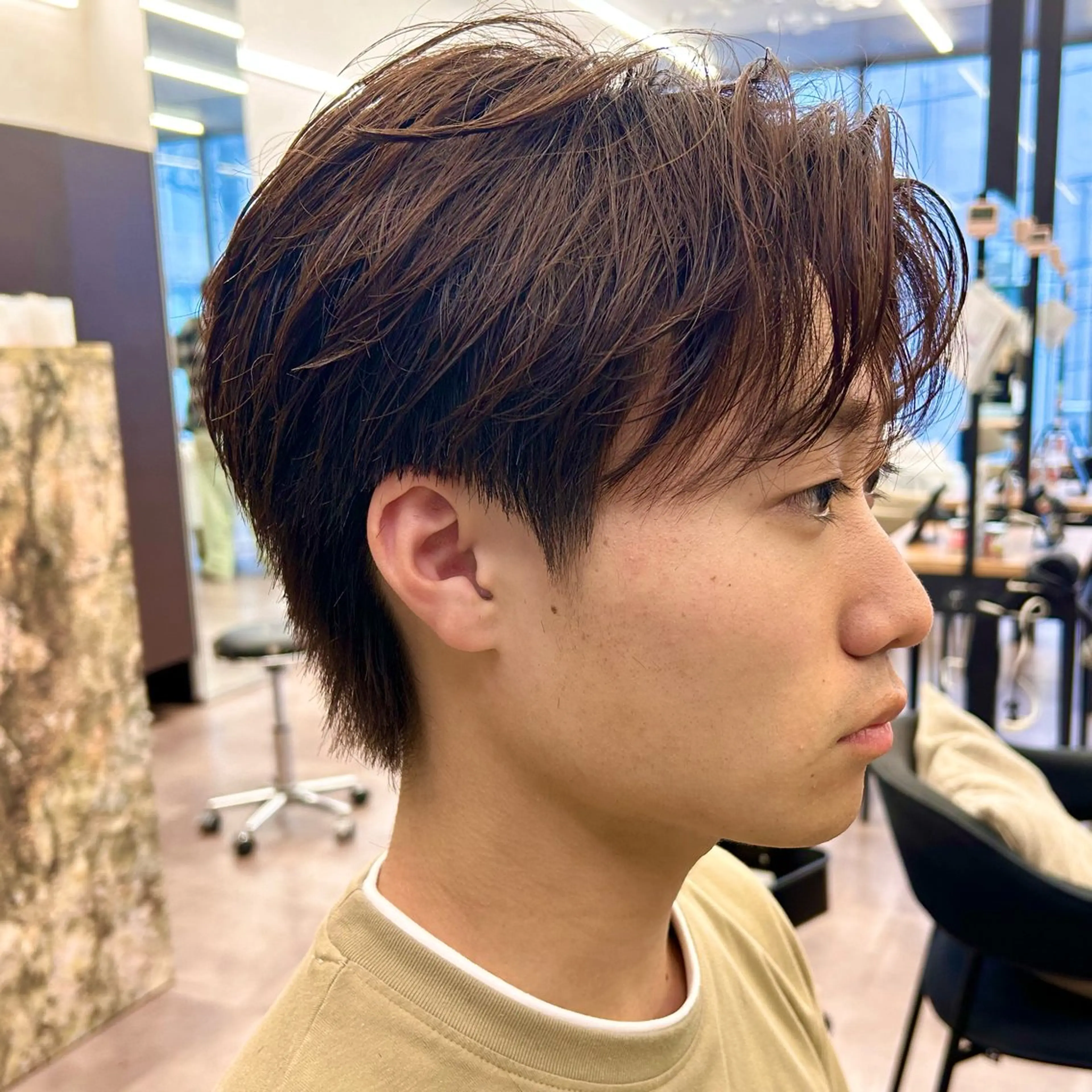 ショート カラー まとまるボブ/縮毛矯 生🌿あおい✨のヘアスタイル