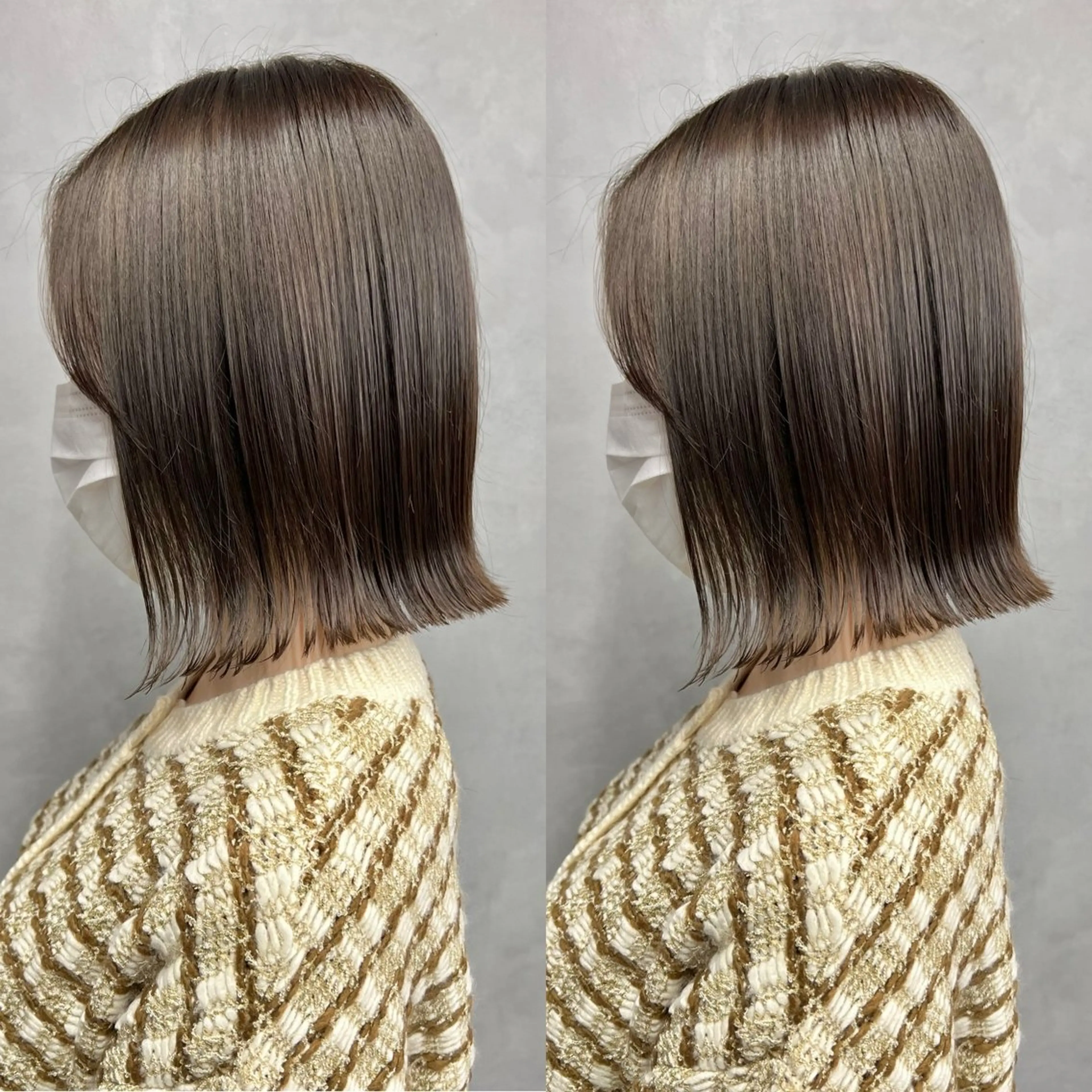 ミディアム ボブ/髪質改善/ ミディアム/浅川俊輝のヘアスタイル