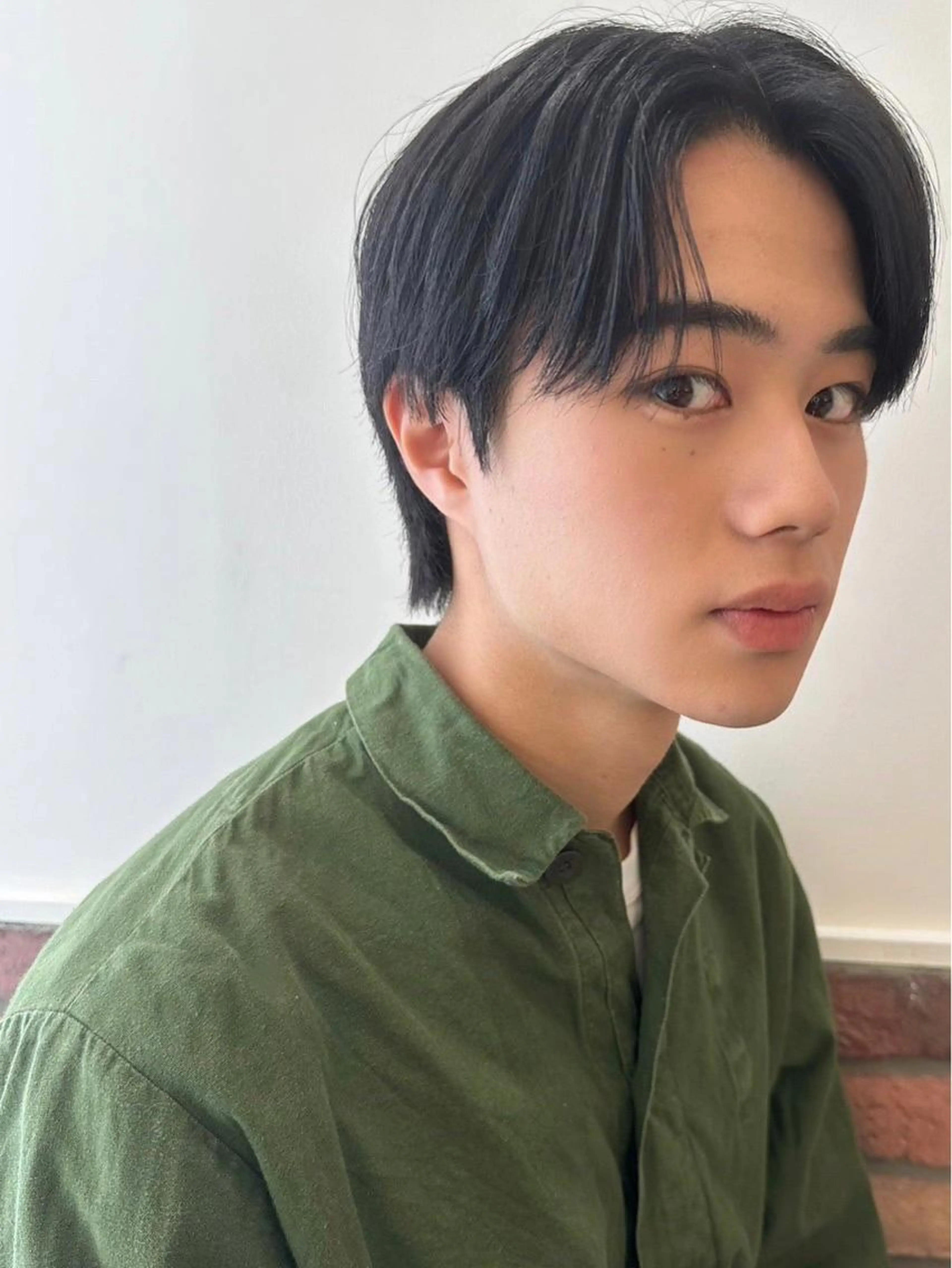 ミニモ学割【メンズ縮毛矯正エキスパート】メンズカット＋メンズ縮毛矯正（ナチュラルマッシュ、曲がる縮毛矯正可）の写真