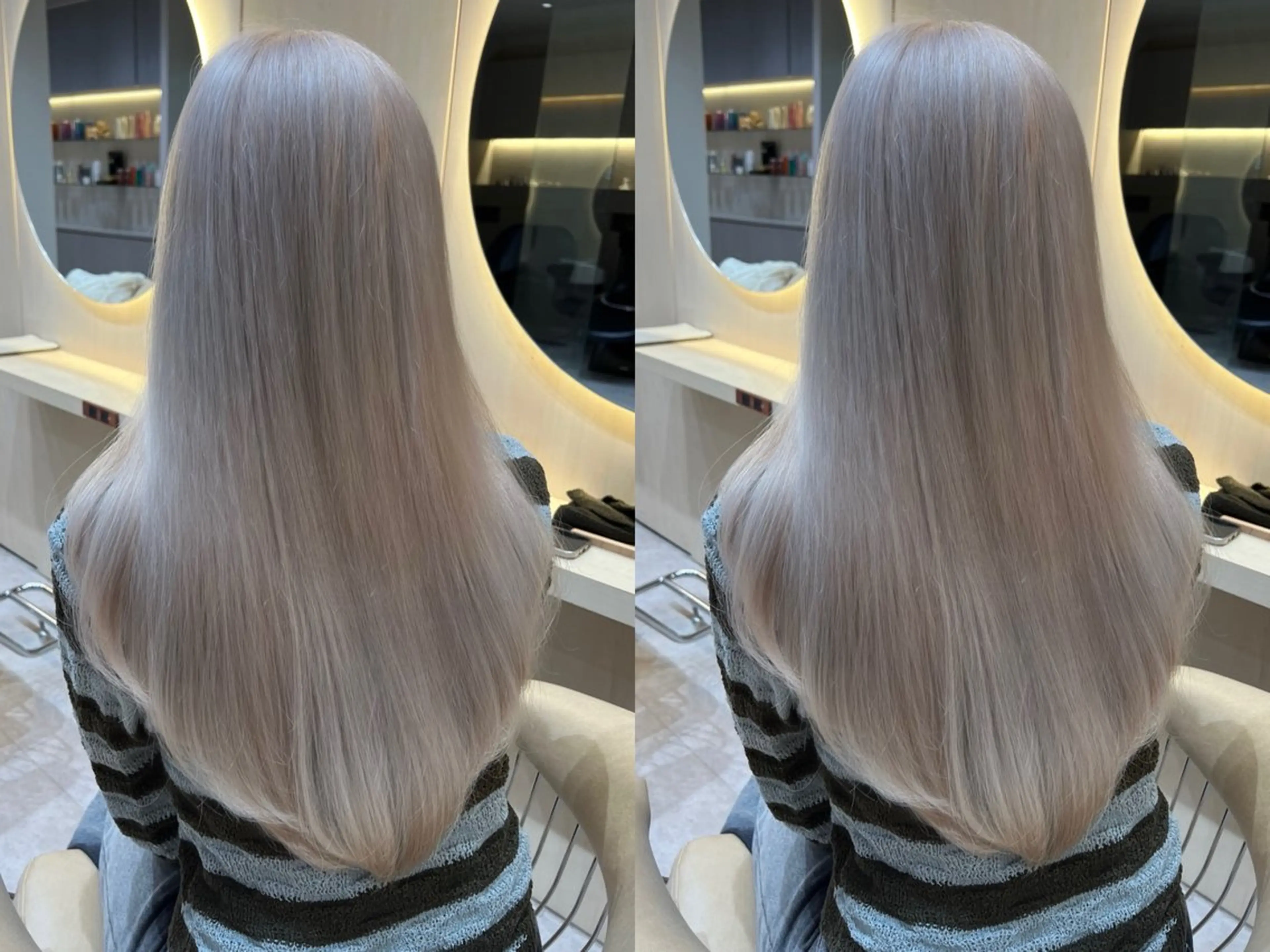 ロング カット ヘアカラー トリートメント ブリーチ🌟リタッチ 🎠KANON🎡のヘアスタイル