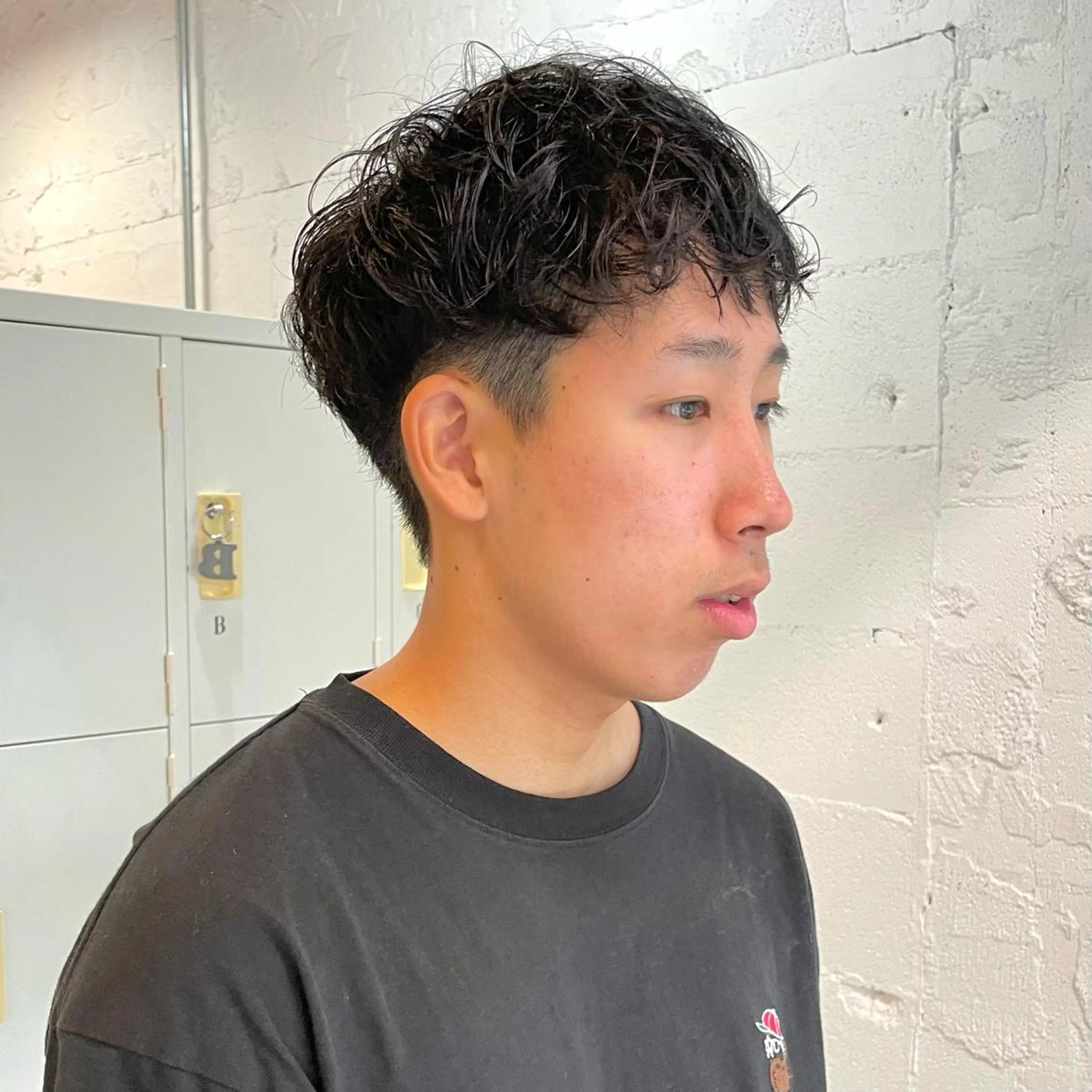 パーマ メンズ カット パーマ トリートメント 🔥メンズショート 職人🔥大澤龍也のヘアスタイル