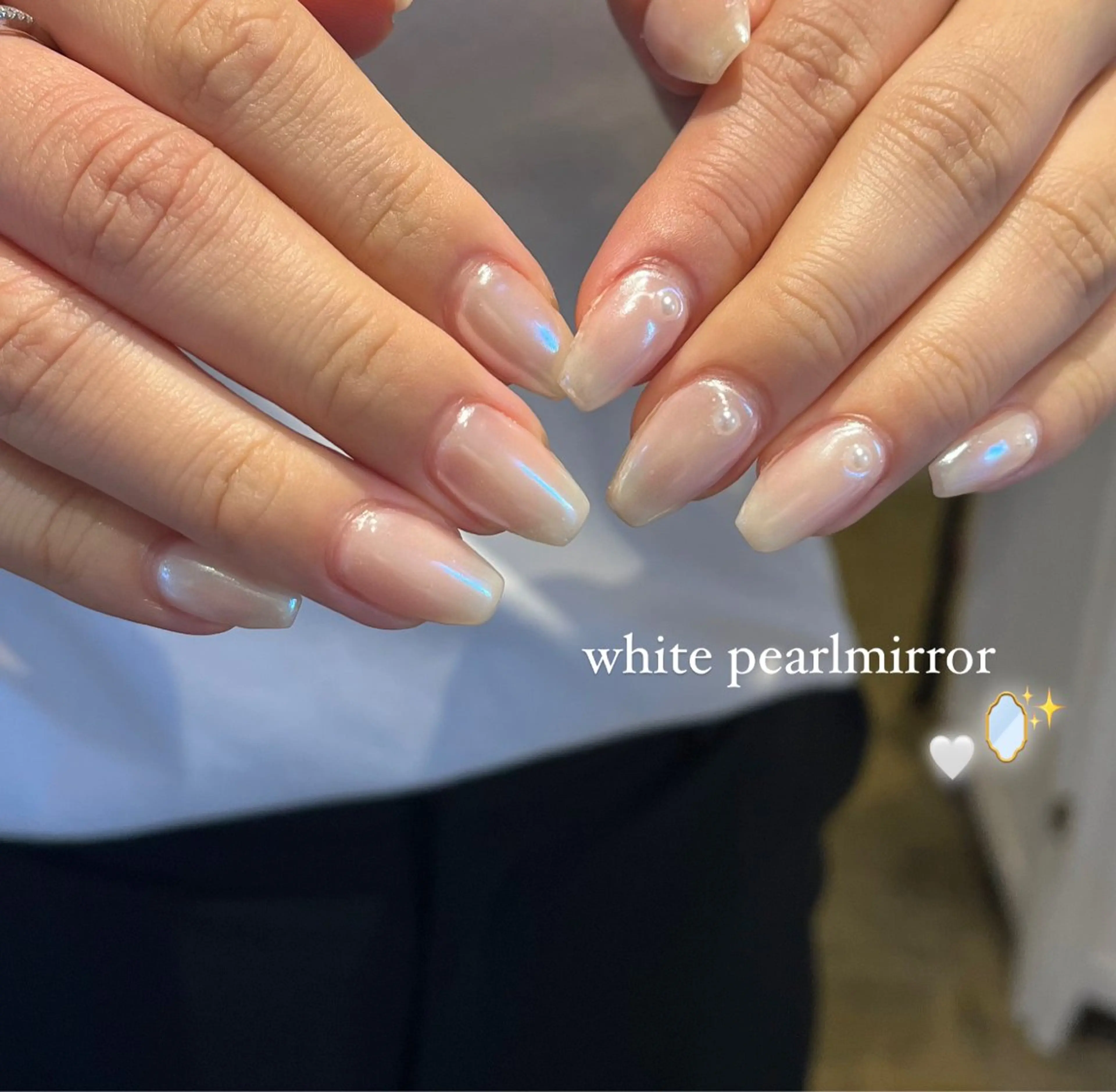 ネイル Blanche mimi.u_aのネイルデザイン