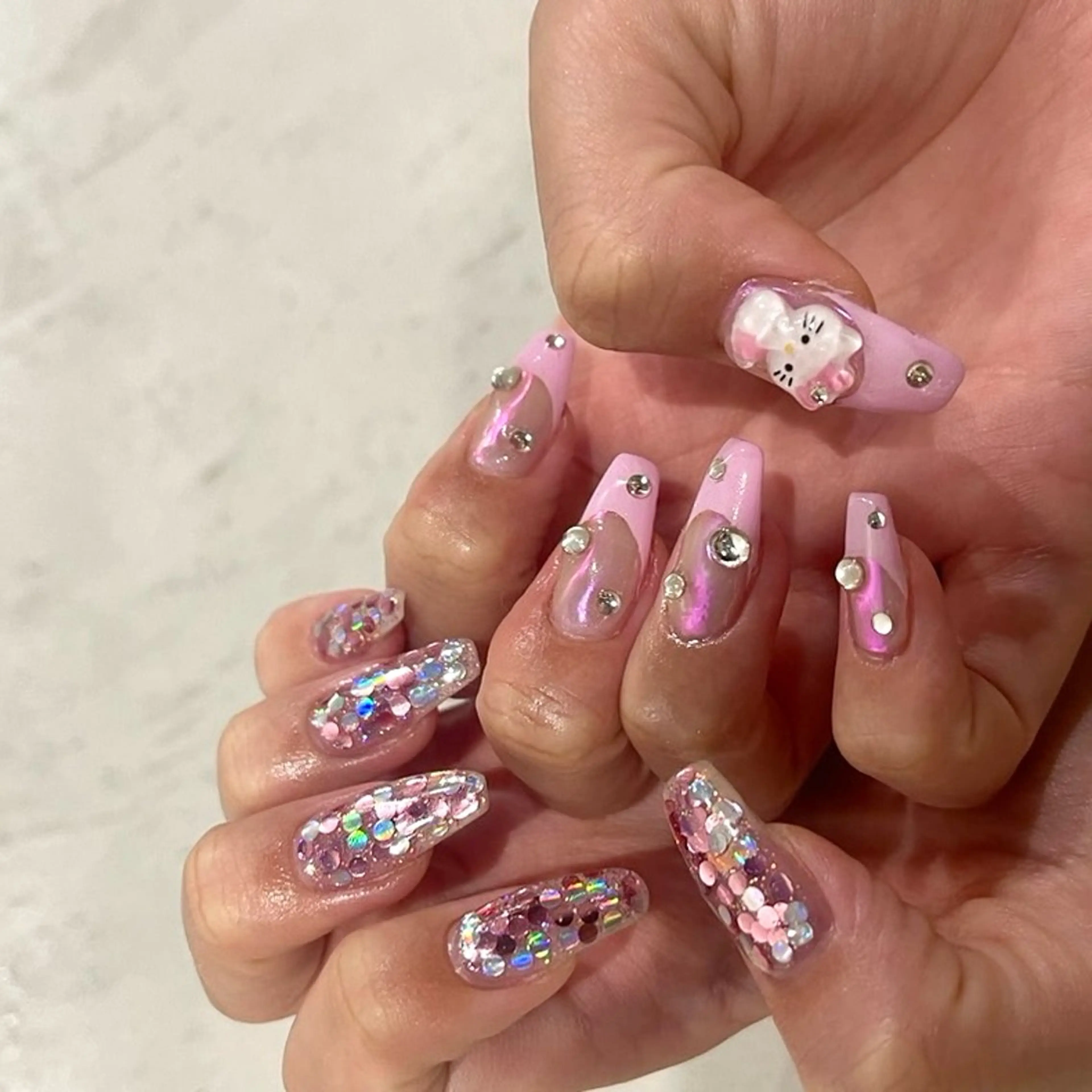 ネイル 持ち込み ハンドネイル Tigris. sadamotoのネイルデザイン