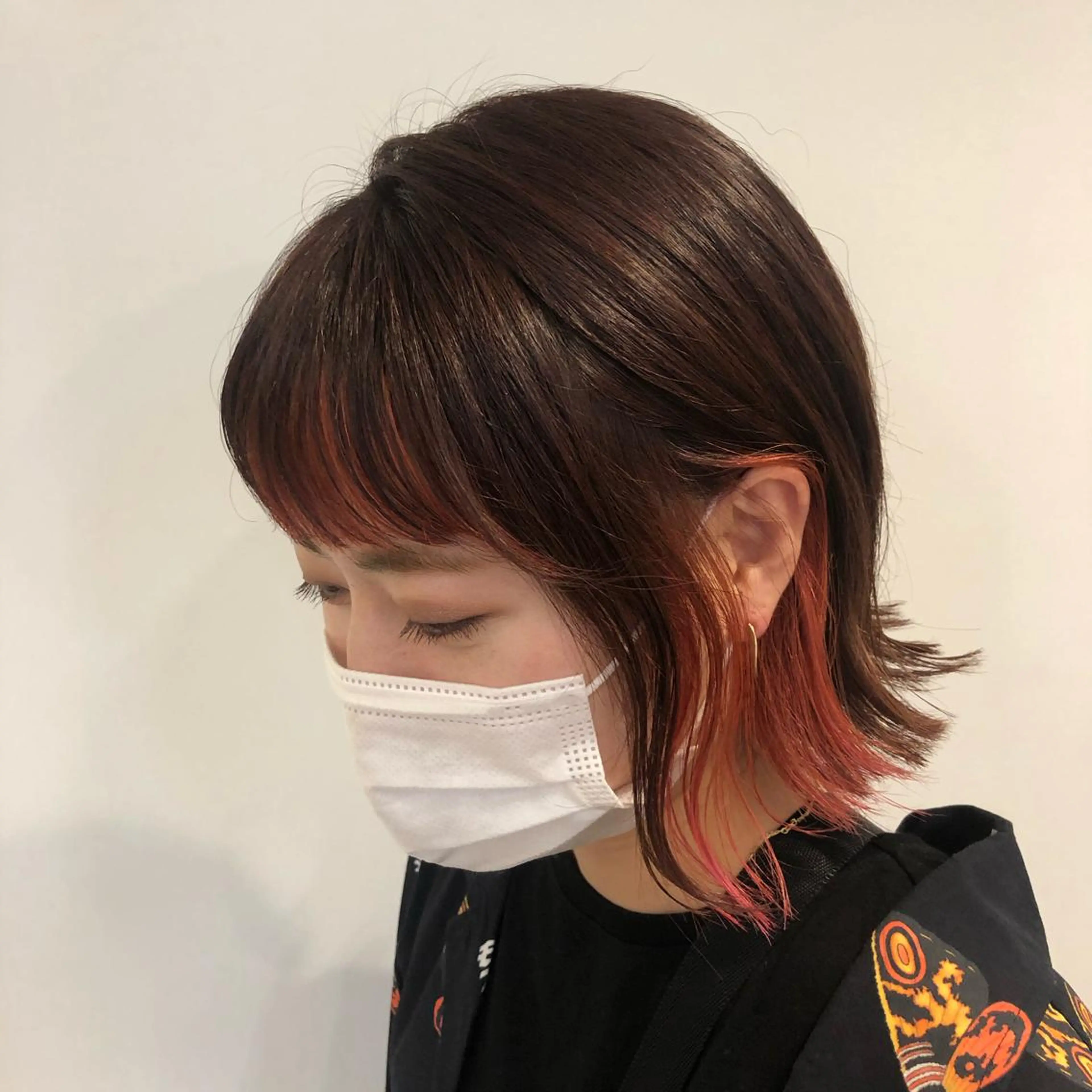 カラー 大迫 江梨のヘアスタイル