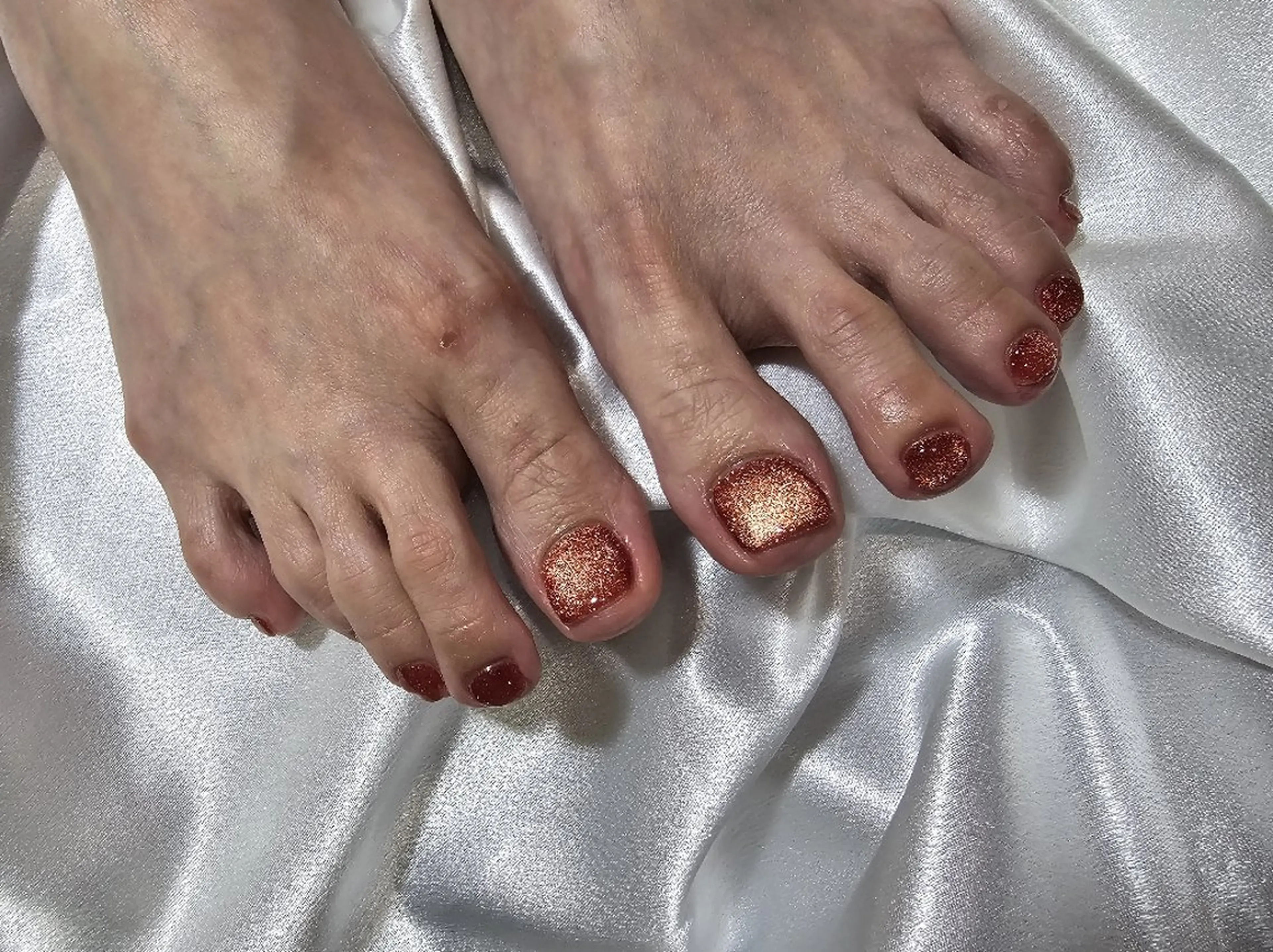 ネイル フットネイル ワンカラーネイル エステサロンmacherie（マシェリ）飯塚店所属・マシェリ chiharuのネイルデザイン