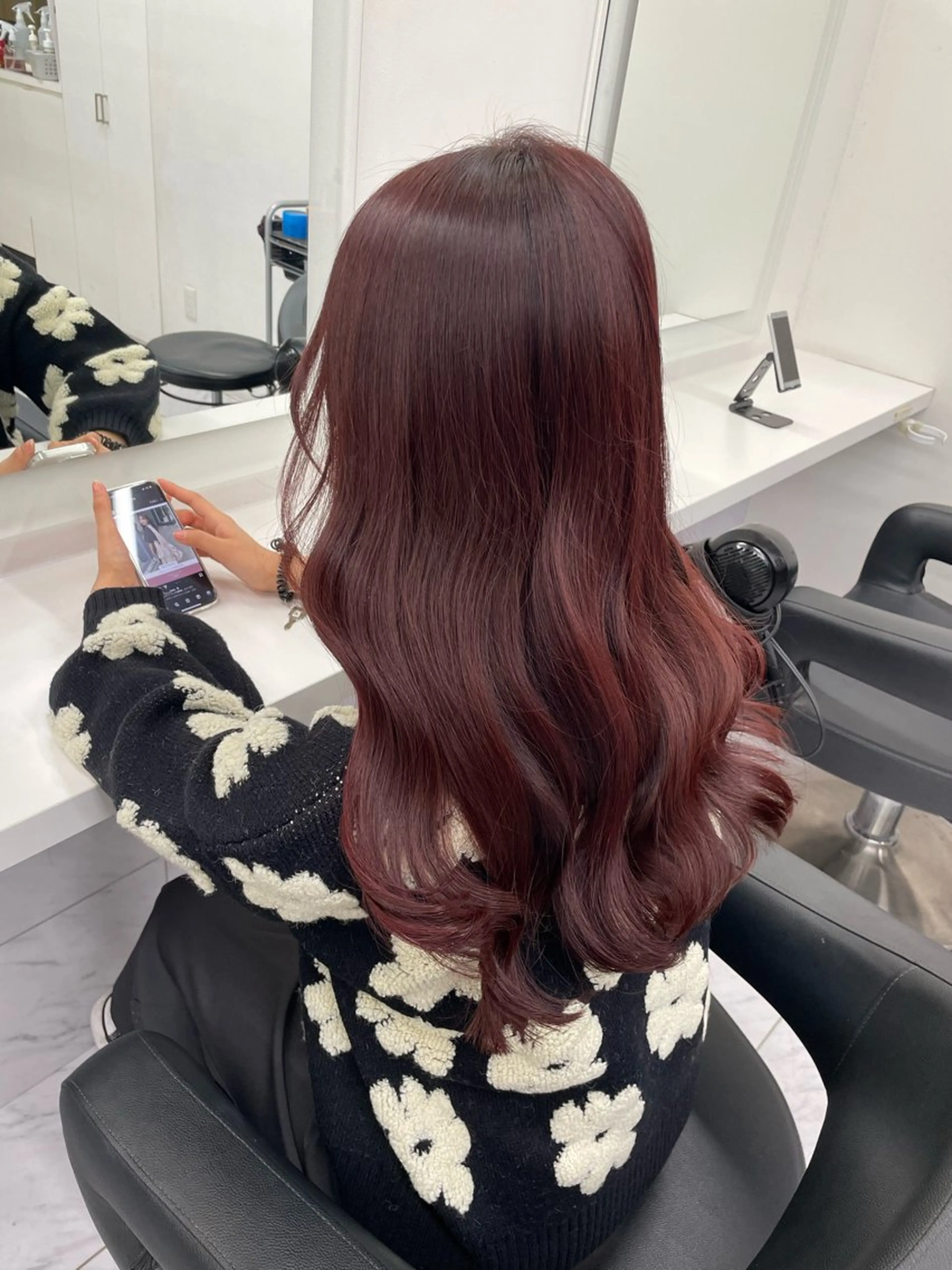 ロング カラー ヘアアレンジ ヘアカラー トリートメント ヘアセット 💗横浜美容室 💗HARUNAのヘアスタイル