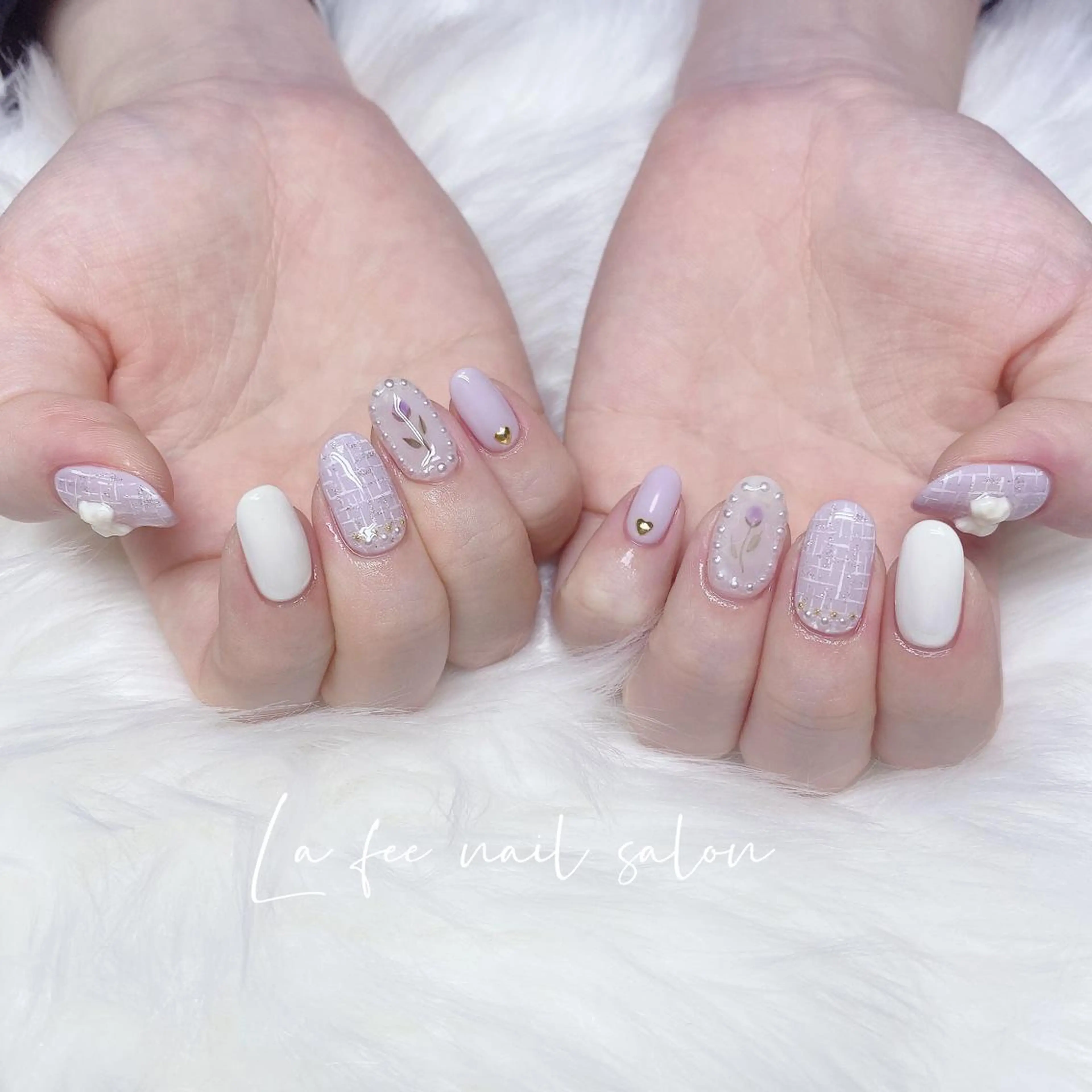 ネイル ハンドネイル ハンドケア La feeのネイルデザイン