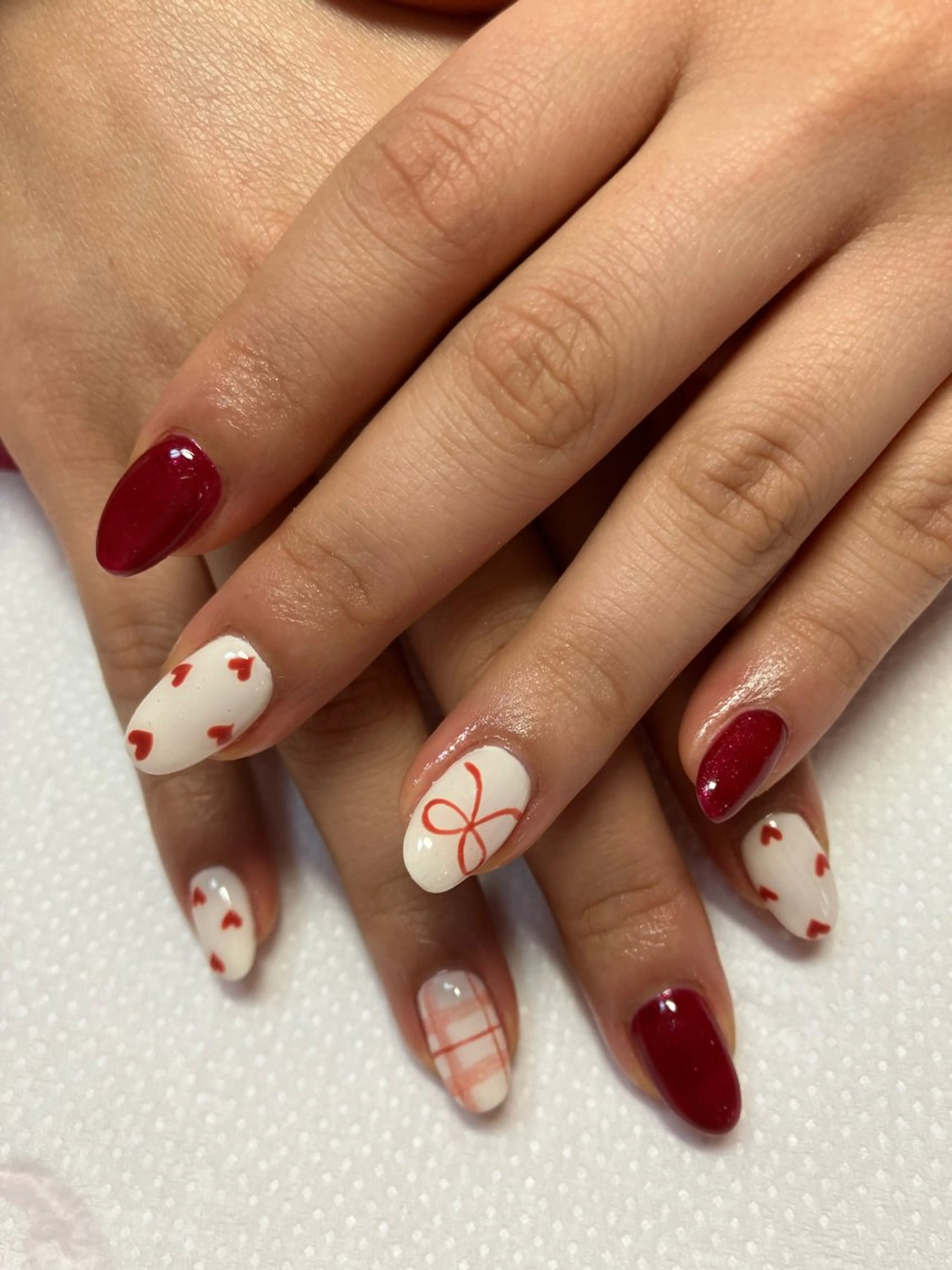 ネイル rukianail 新里のネイルデザイン