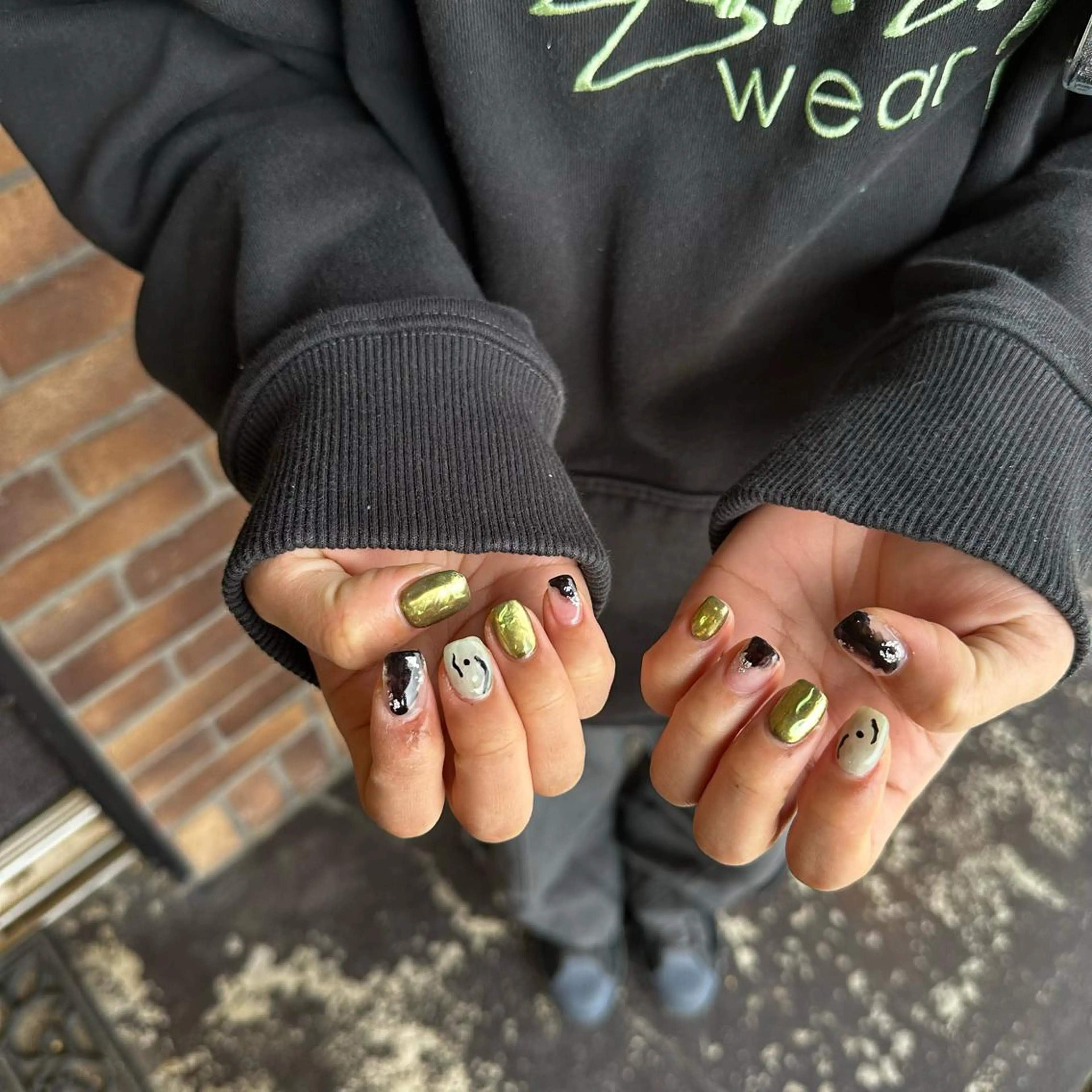 ネイル ニュアンスネイル ハンドネイル 鈴木 優菜のネイルデザイン