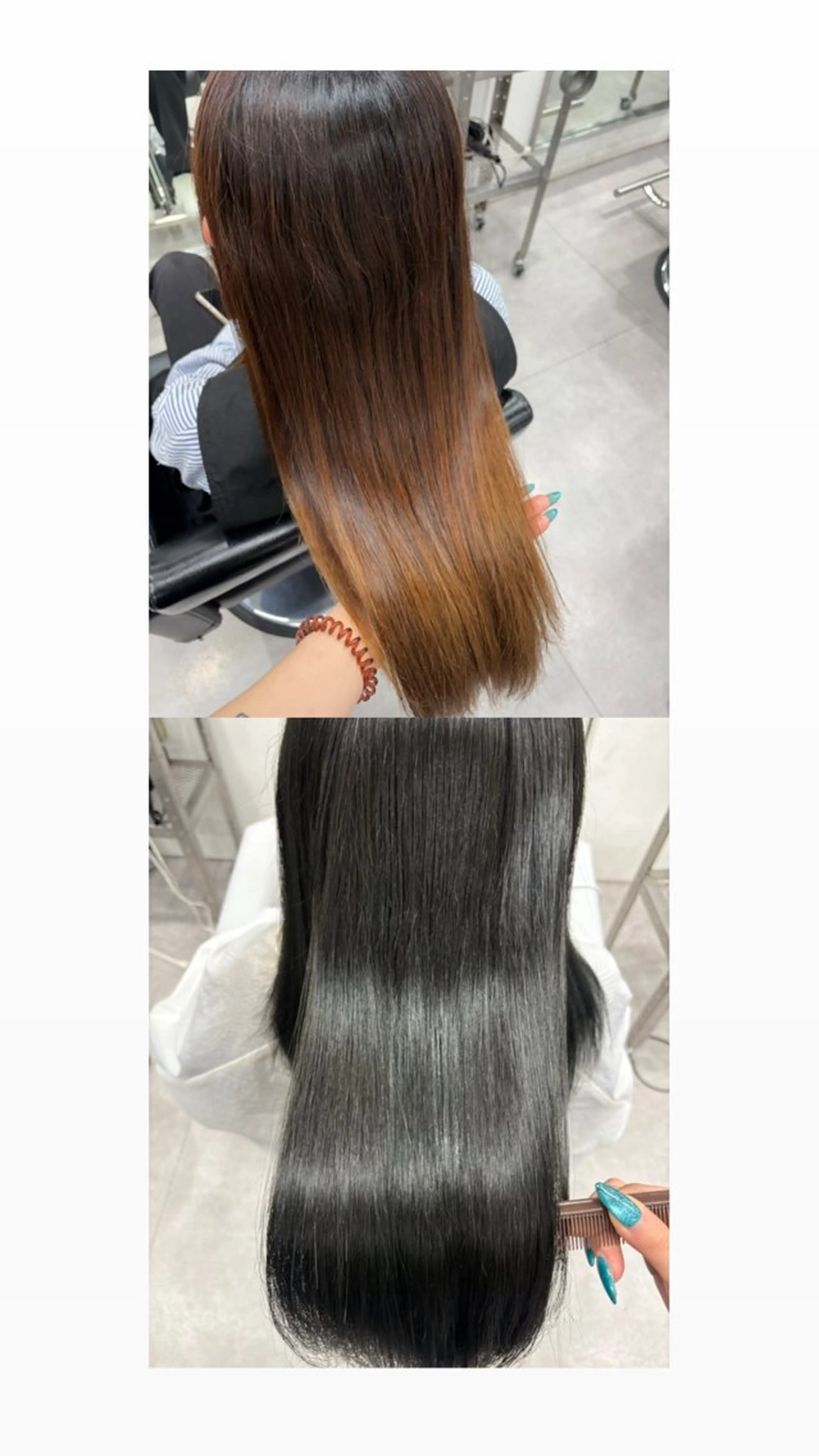 カラー ブリーチ ヘアカラー Mi yuのヘアスタイル