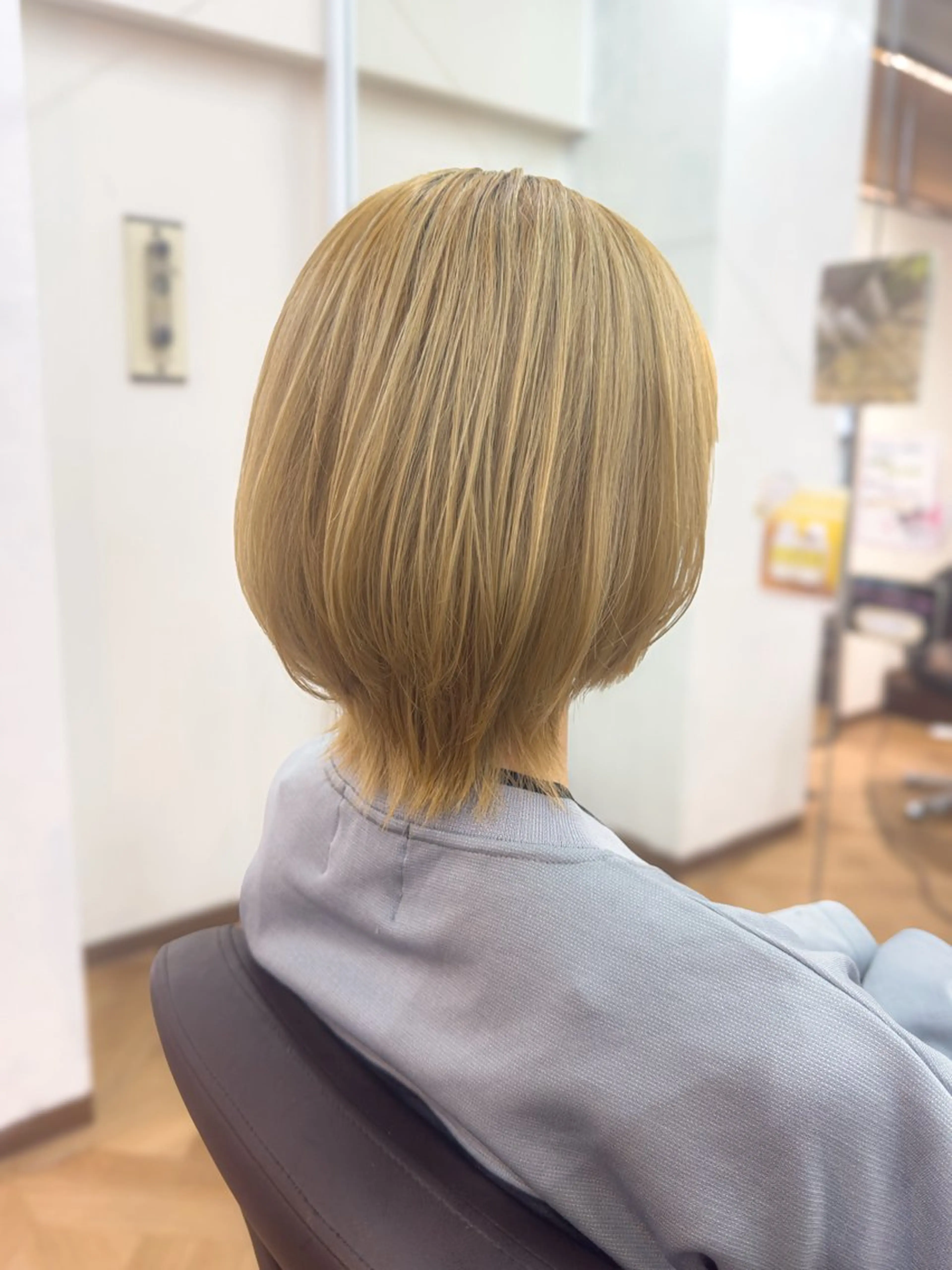 ショート ショート/ボブ ハイトーン❤️原航平のヘアスタイル