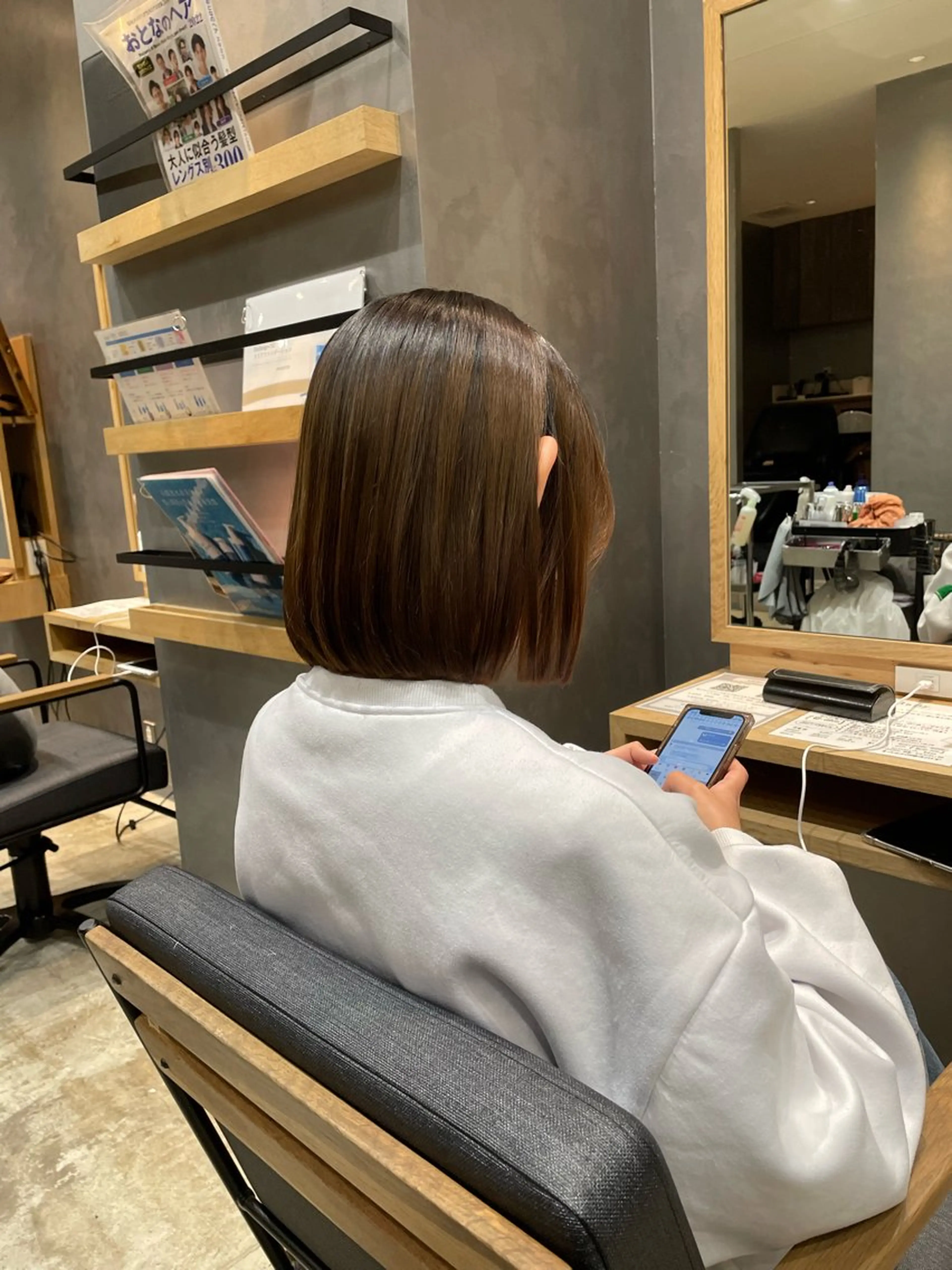 ショート ボブ inity　杉本 美羽のヘアスタイル