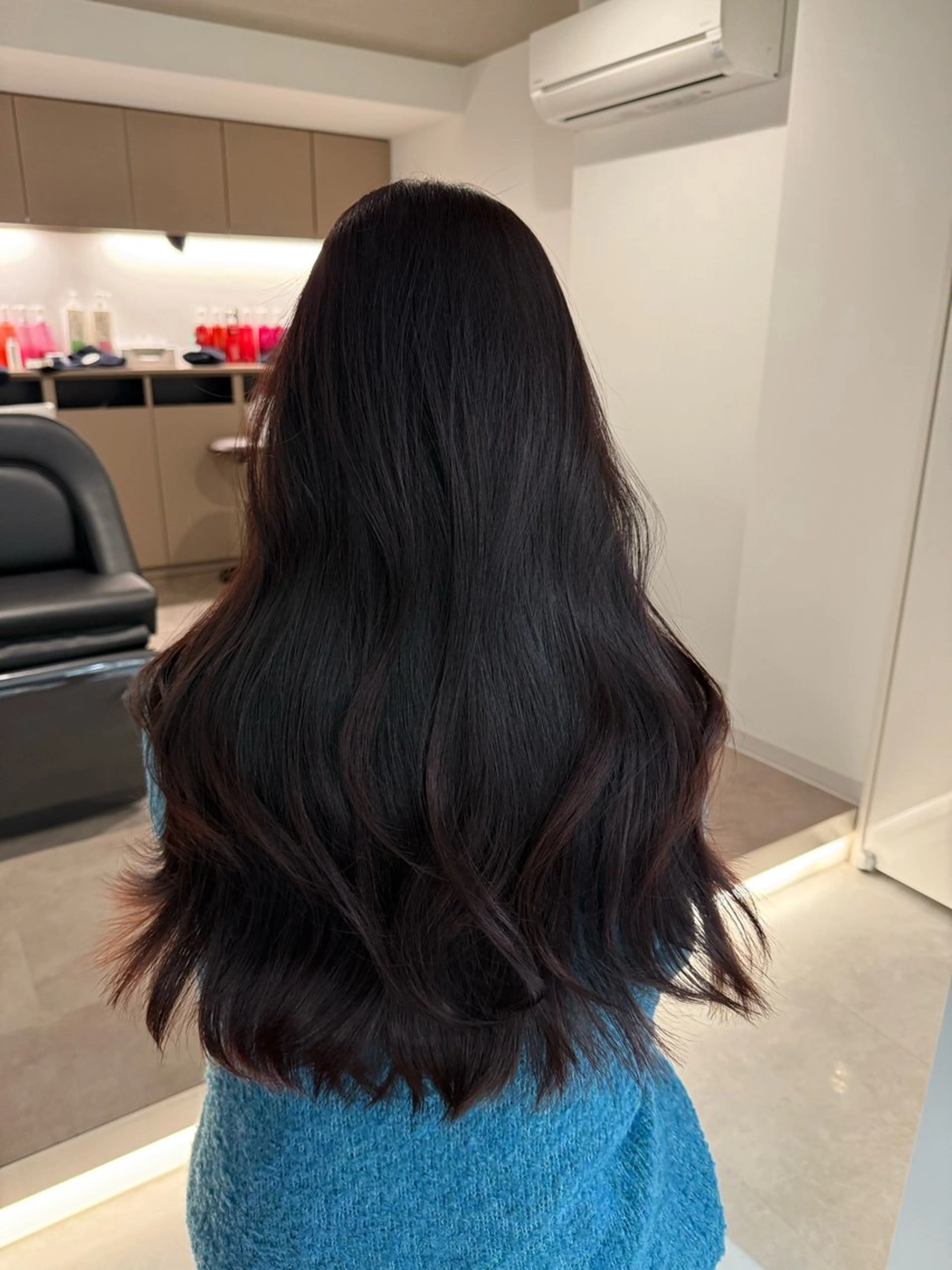 ロング カラー ベージュカラー ブリーチ ブラウンカラー カシス グレージュ ヘアカラー トリートメント レイヤーモデル 募集中🕊️正源のヘアスタイル