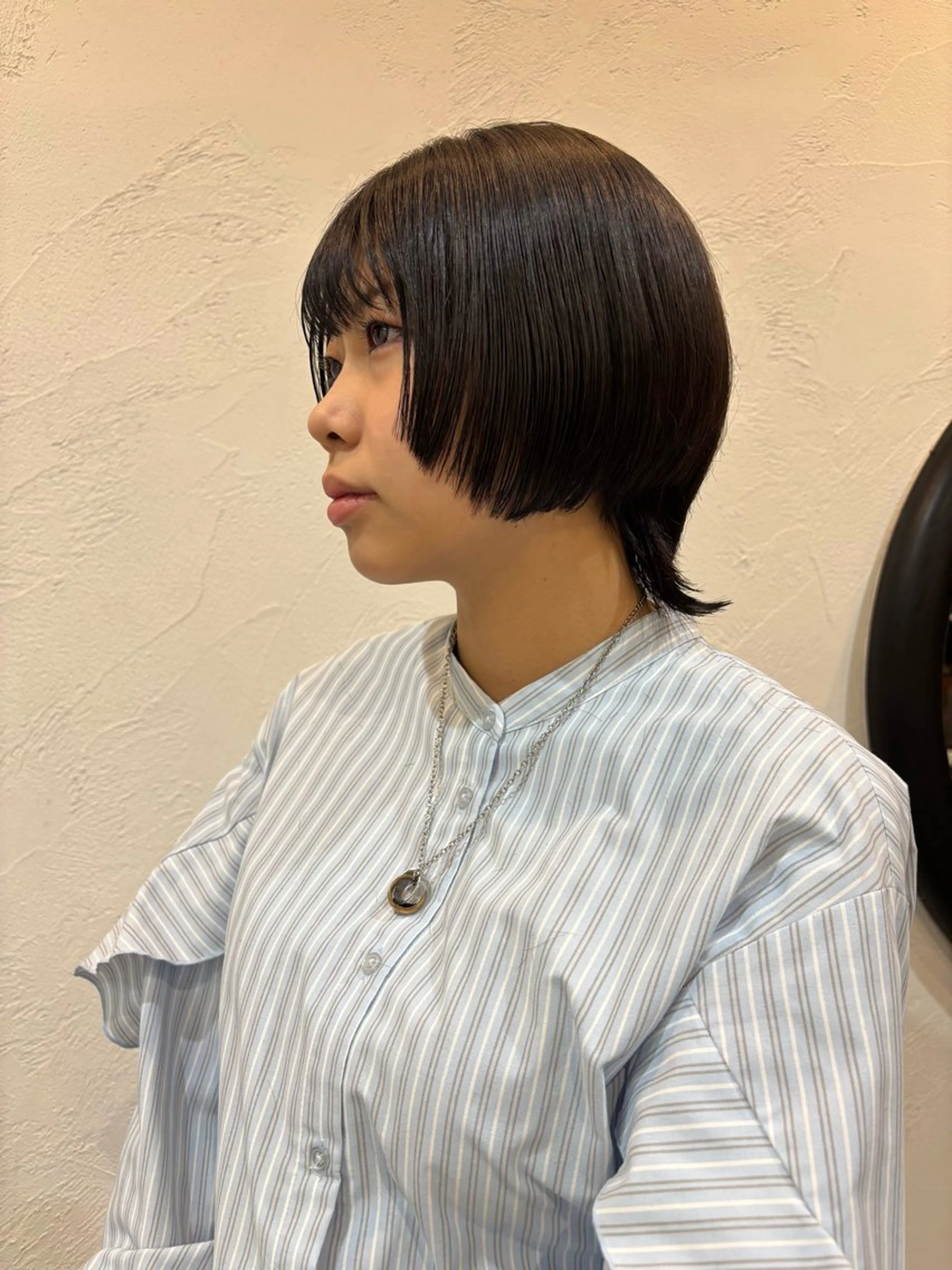 ショート 福井 莉帆のヘアスタイル