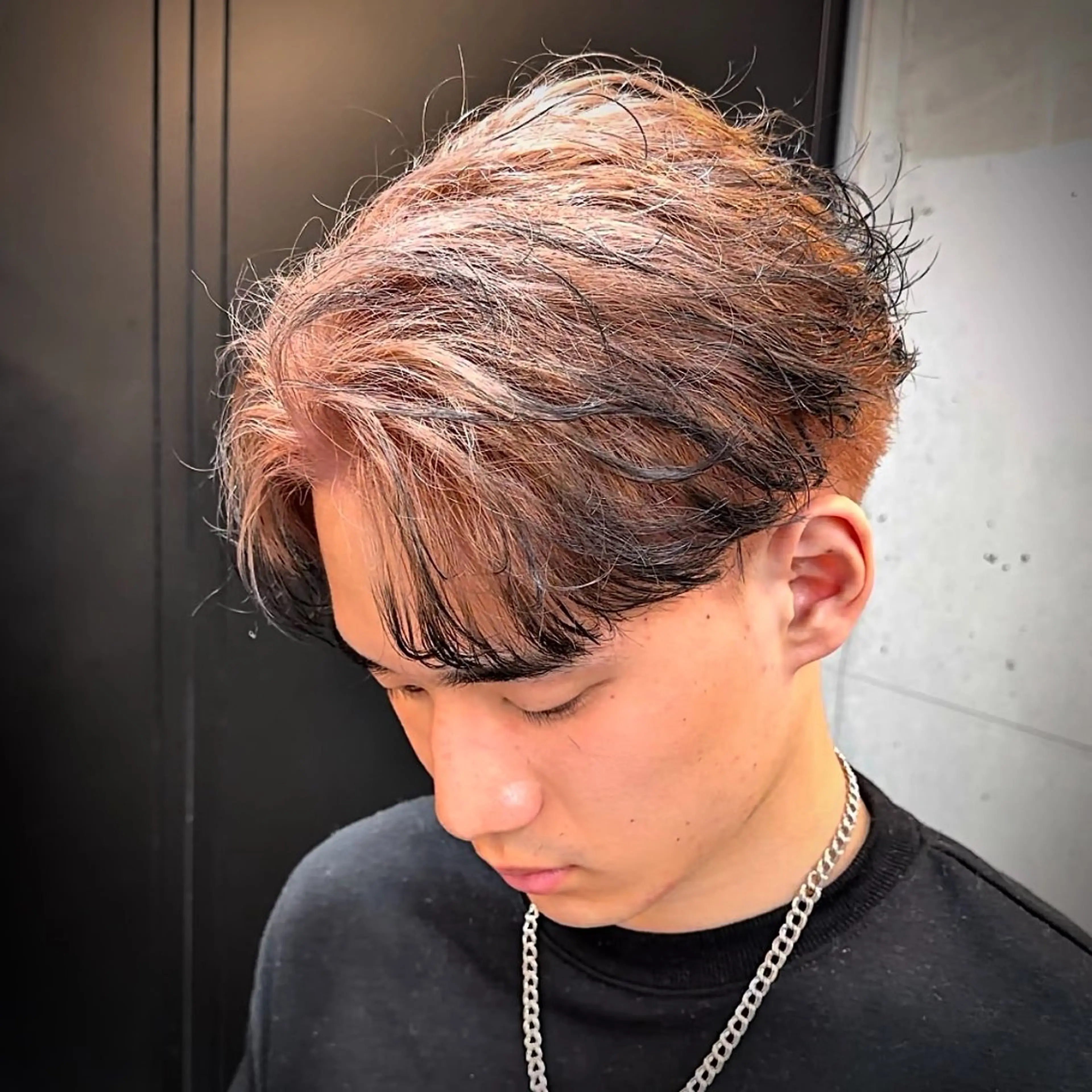 カラー メンズ カット ヘアカラー ‎🤍モテ/メンズ KEISHO🩶のヘアスタイル