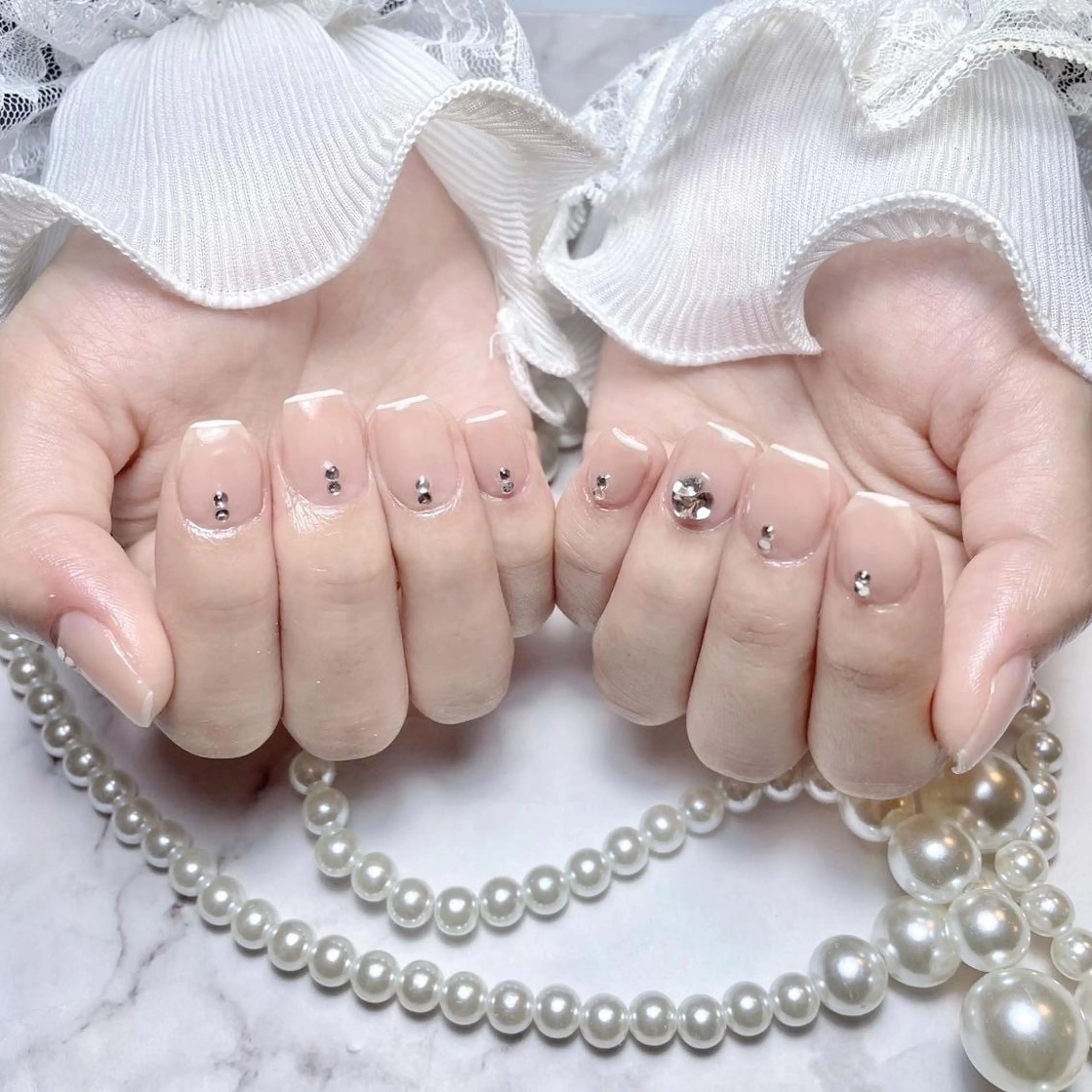 ネイル RAFFINE haru🦋🩵のネイルデザイン