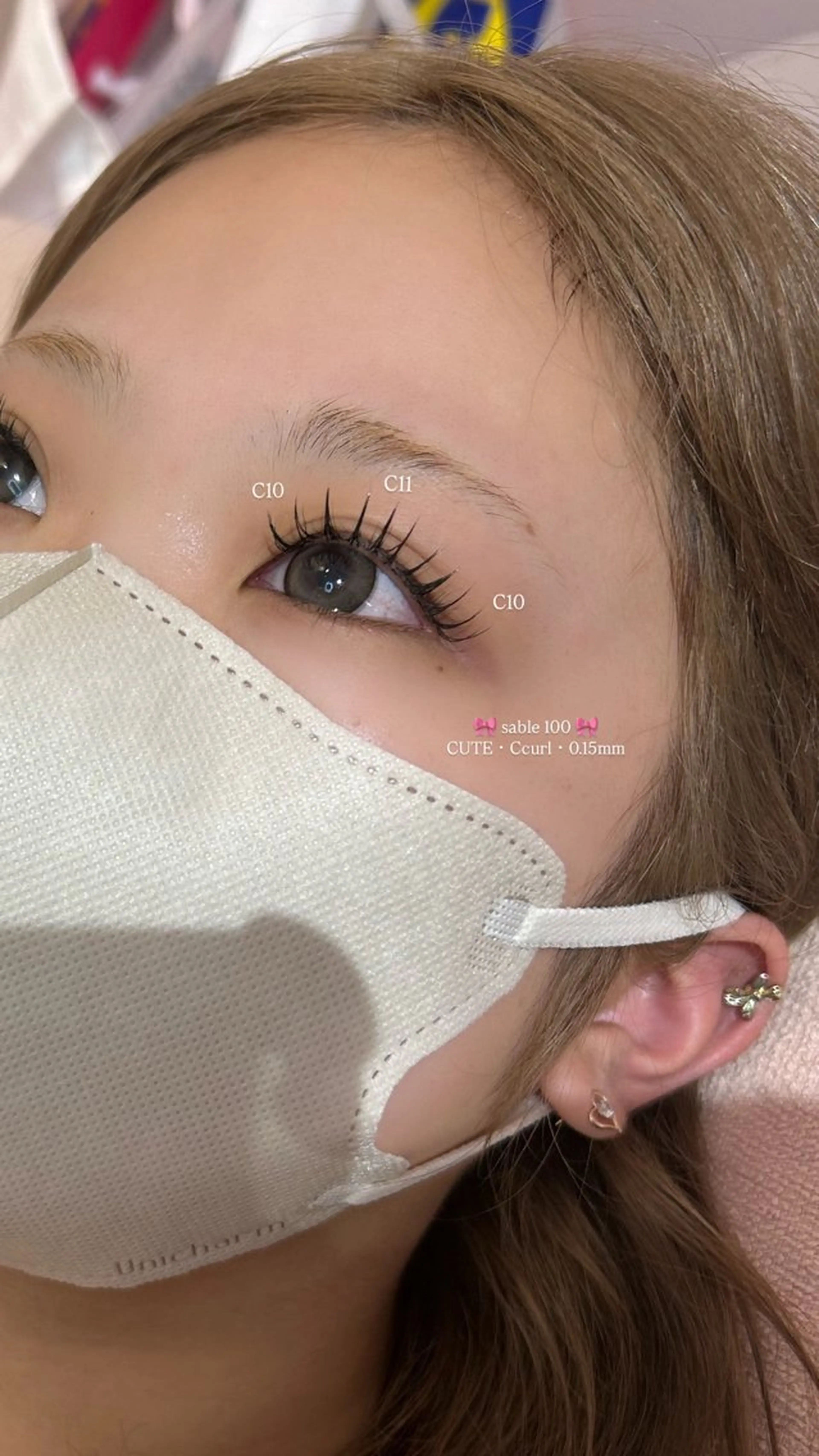 マツエク・マツパ 上野 菜々瀬のマツエク・マツパデザイン