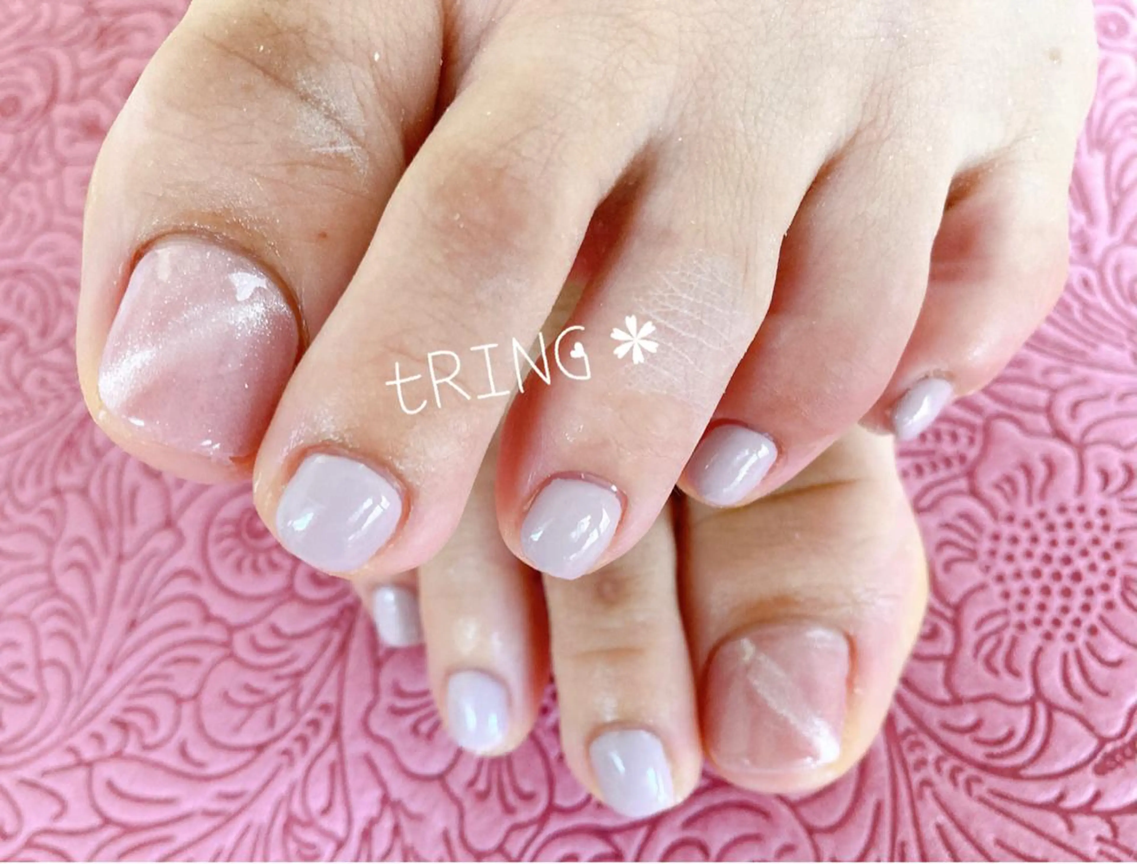 ネイル フットネイル tRING＊ しいの木台のネイルデザイン