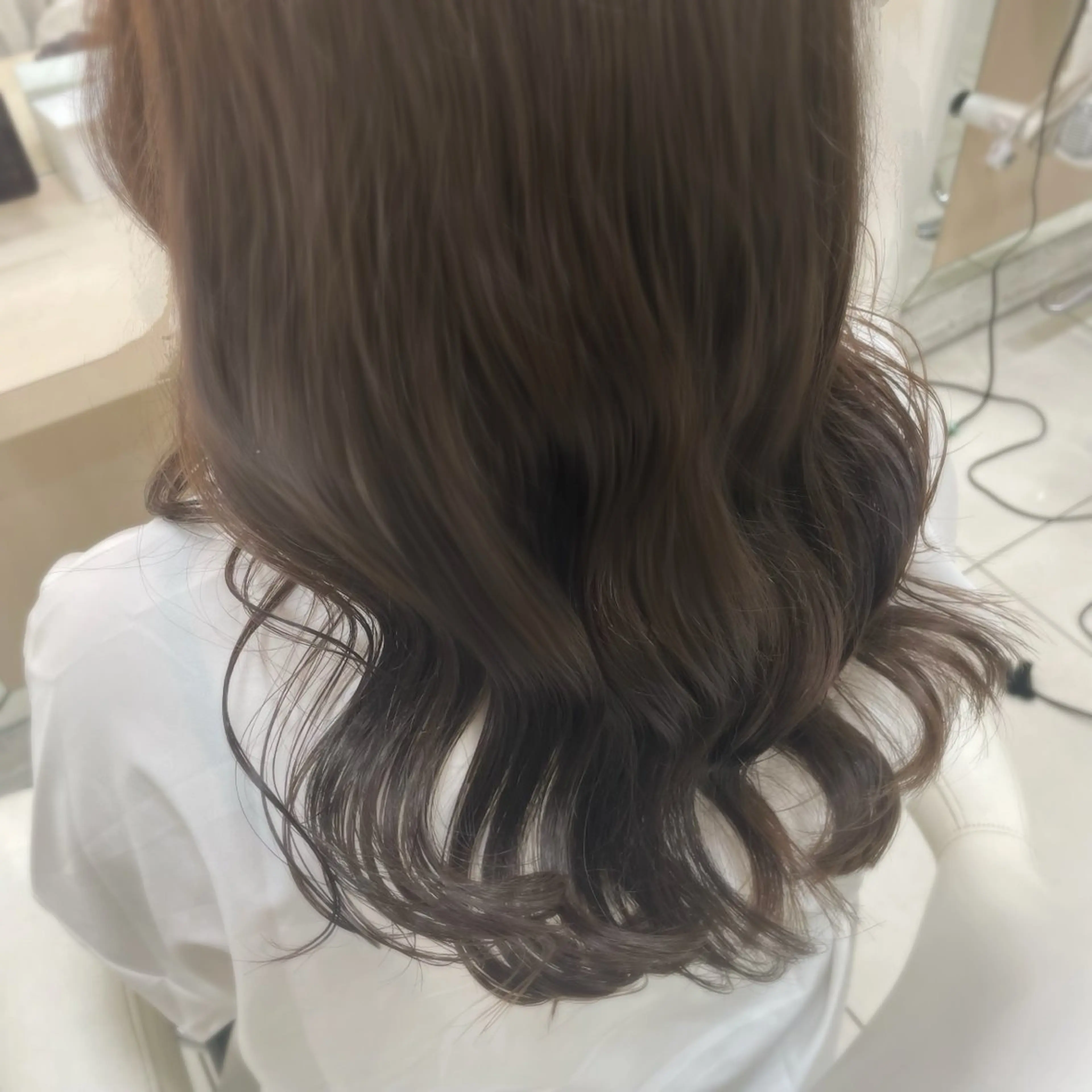カラー ヘアカラー 🫧艶髪🫧 桑名れもんのヘアスタイル