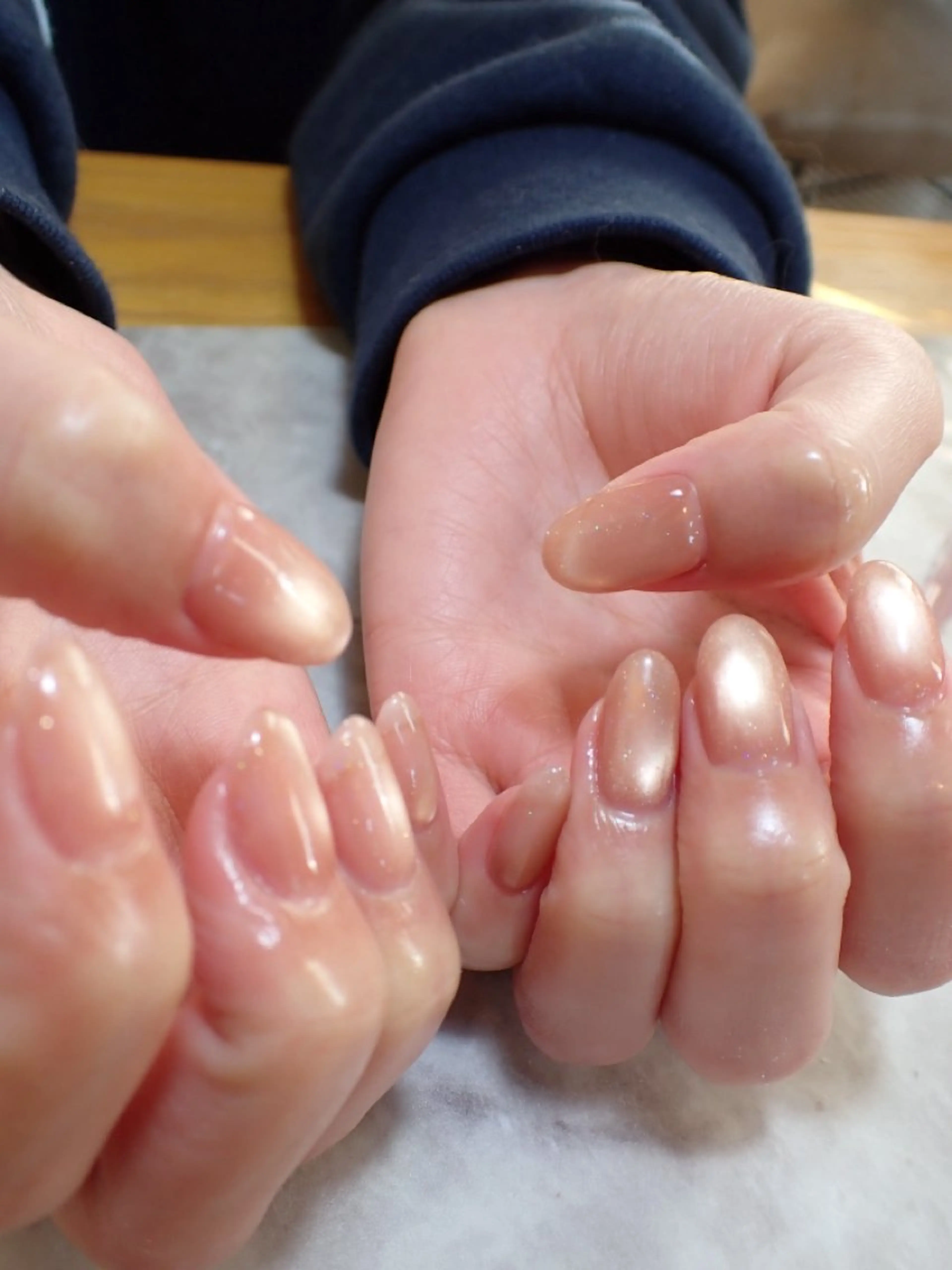 ネイル ワンカラーネイル ハンドネイル Nailsalon C.U.Eのネイルデザイン