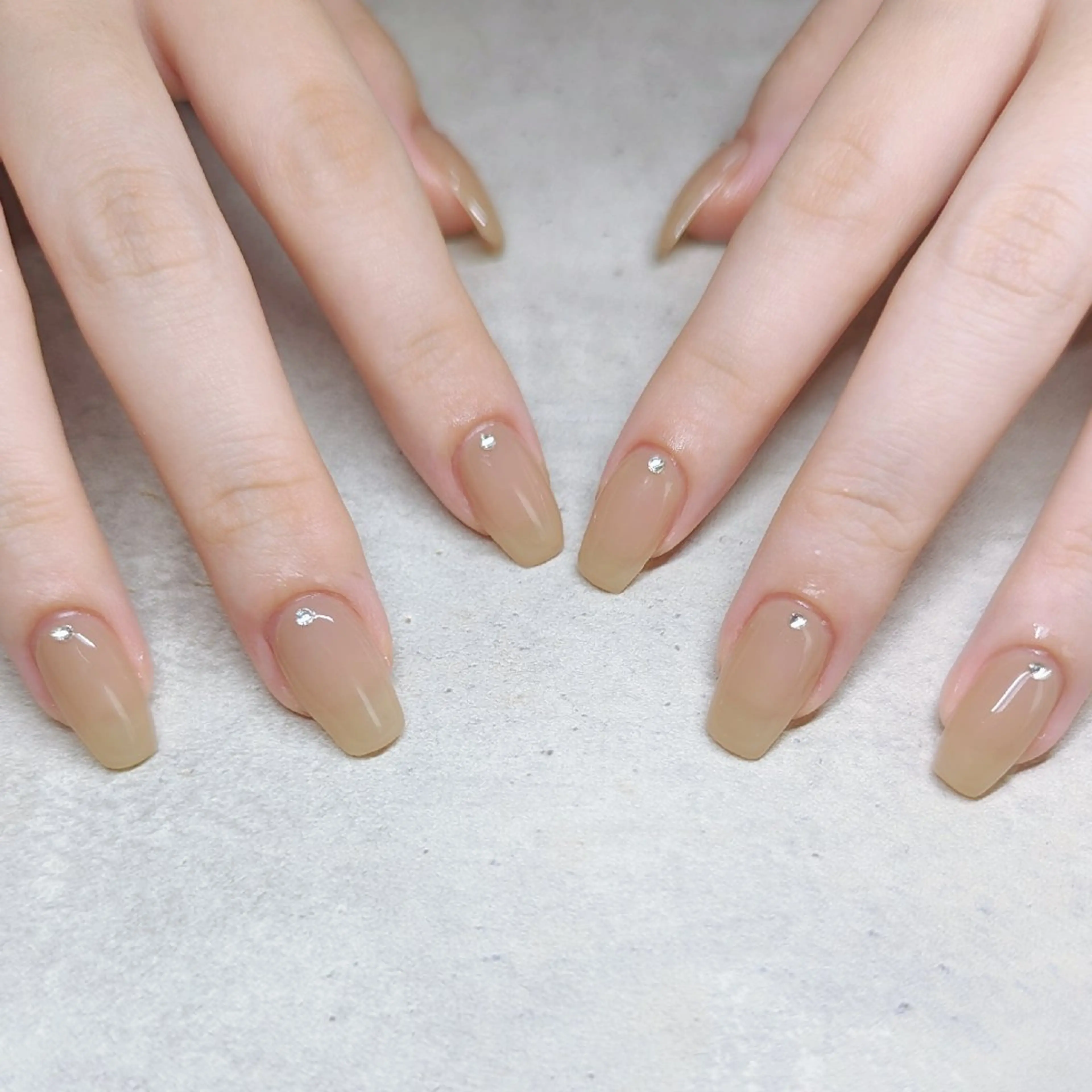 シーズン限定！4月〜9月末まで！ワンカラーハンド・フットセット(オフなし限定)の写真