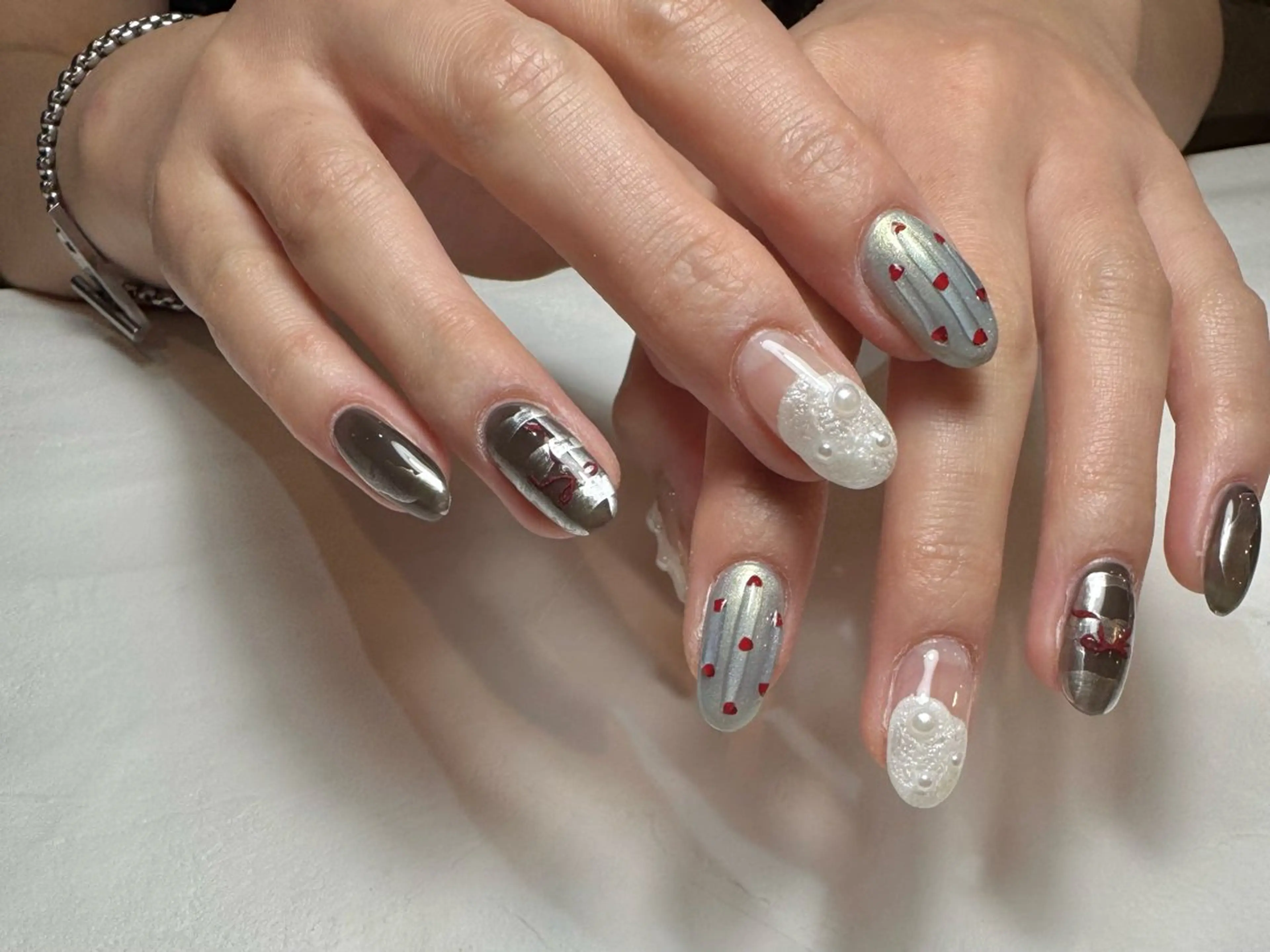 ネイル ハンドネイル MARU NAIL Hinaのネイルデザイン