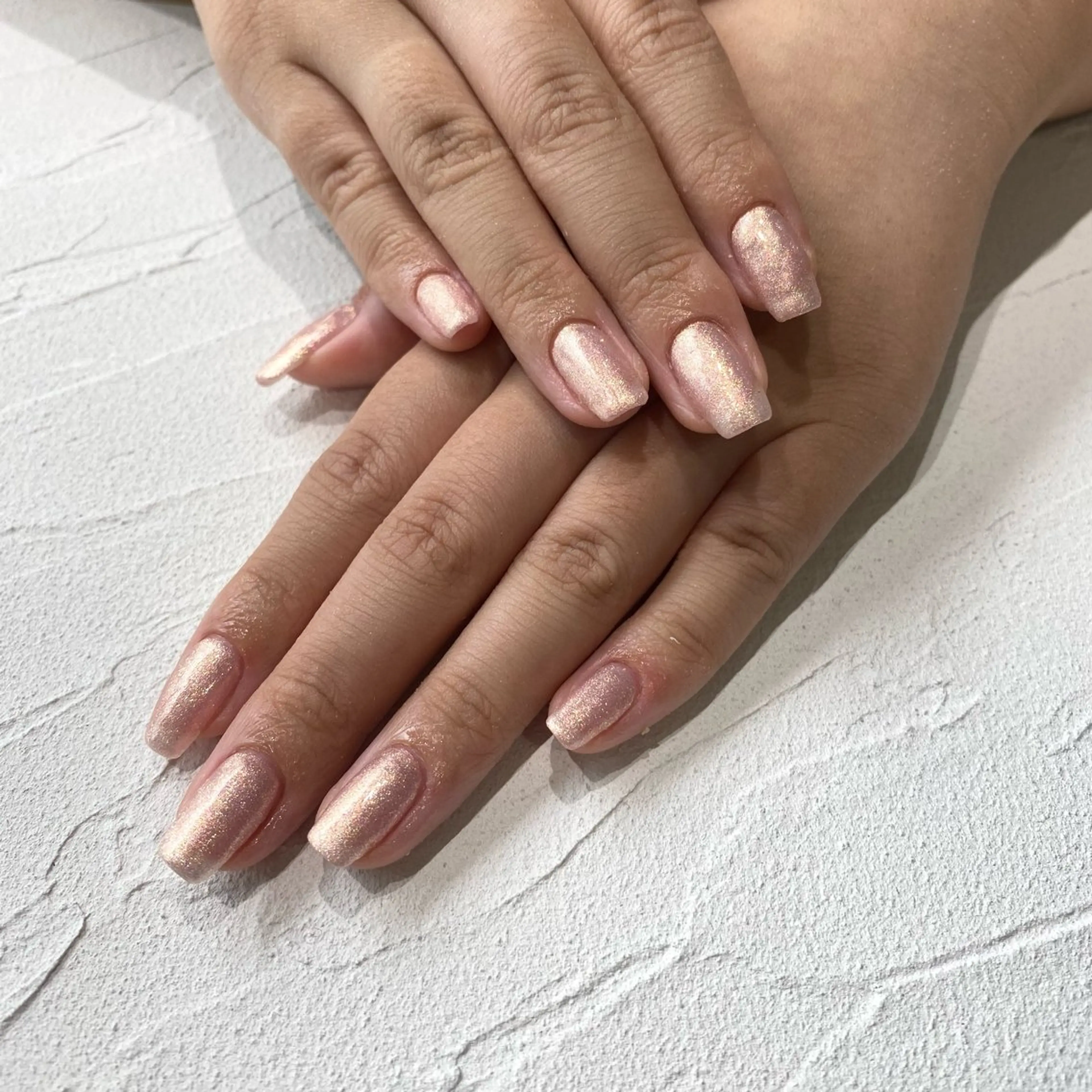 ネイル ロングネイル スクエアネイル muguet🎀 chikaのネイルデザイン
